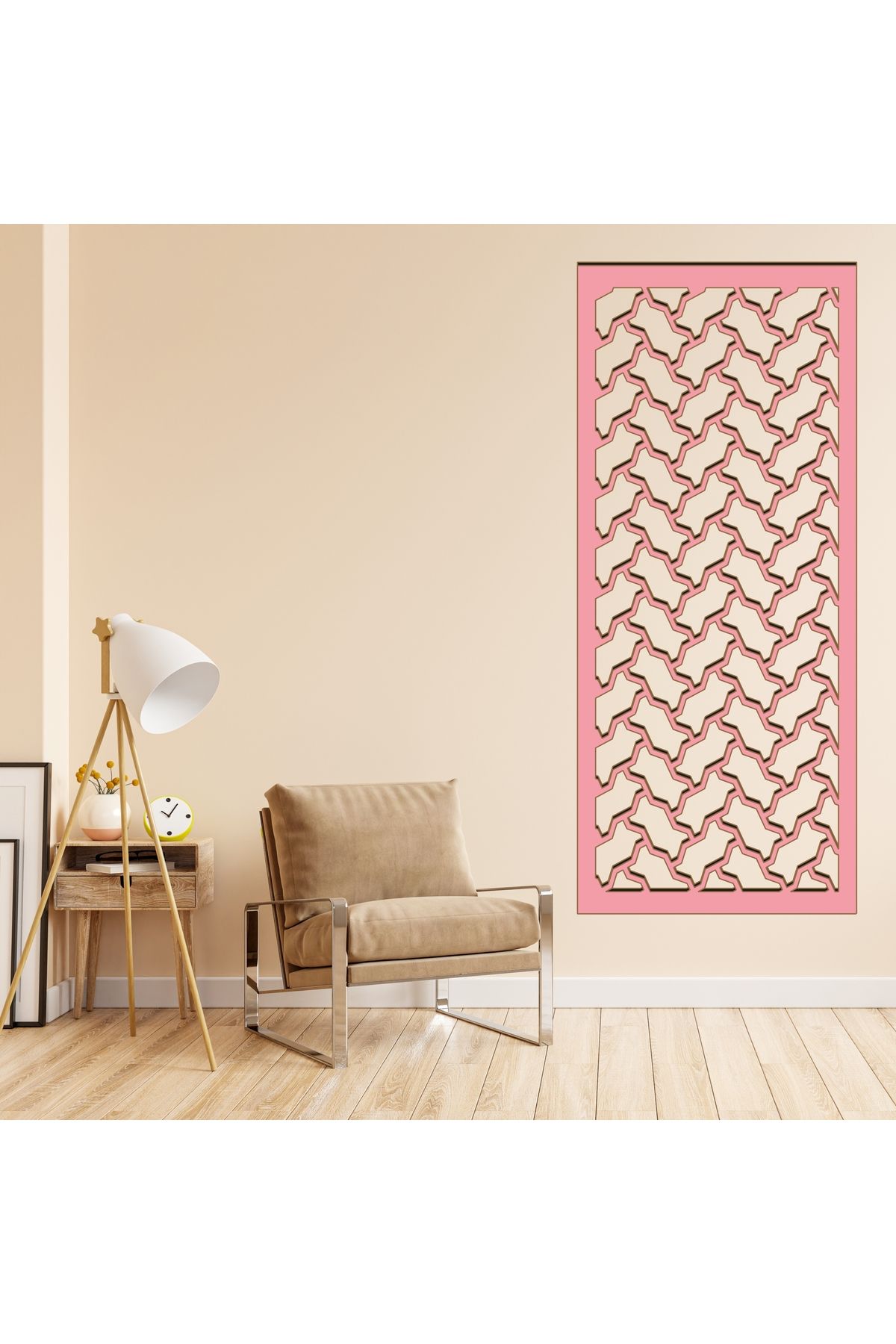 Grand Fine Art Çerçeve Görünümlü Renkli MDF Panel Tablo