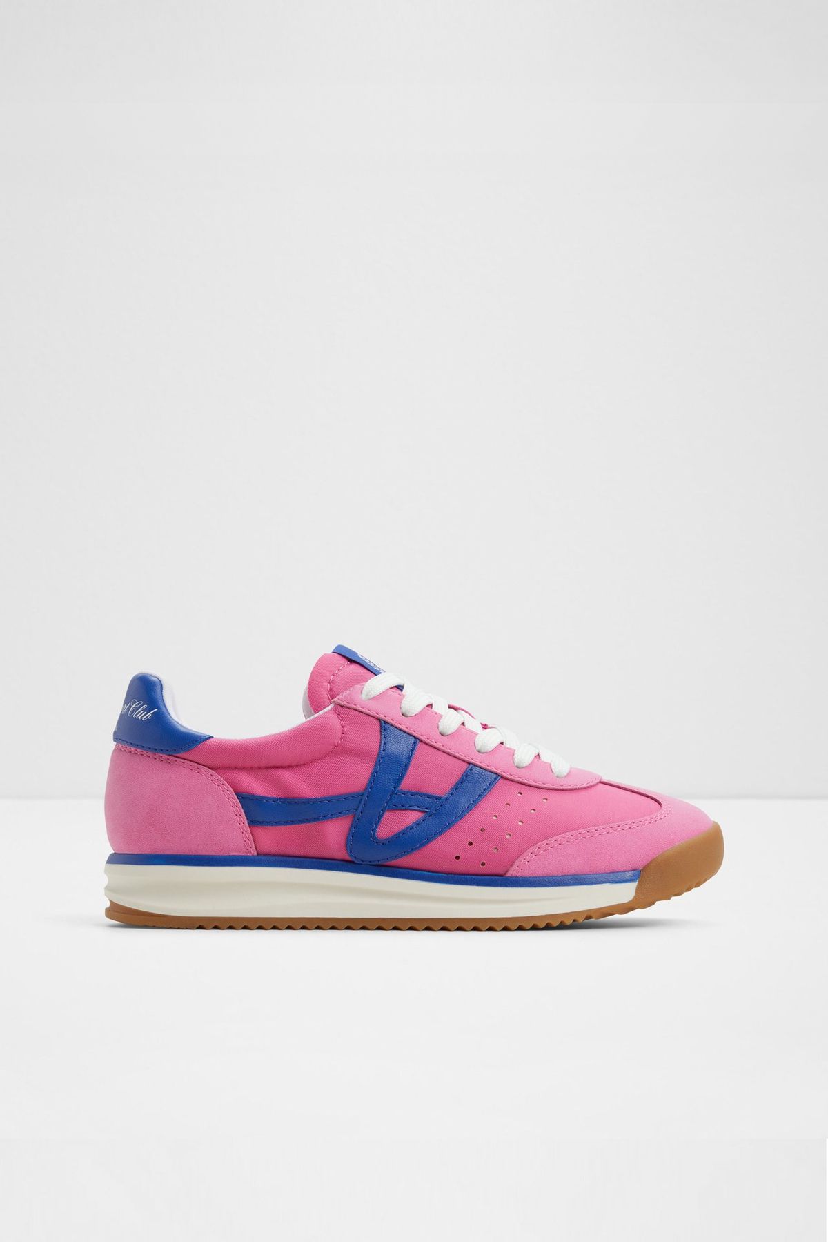 Aldo Kadın Tekstil Açık Pembe Düz Bağcıklı Jogger Spor Ayakkabı
