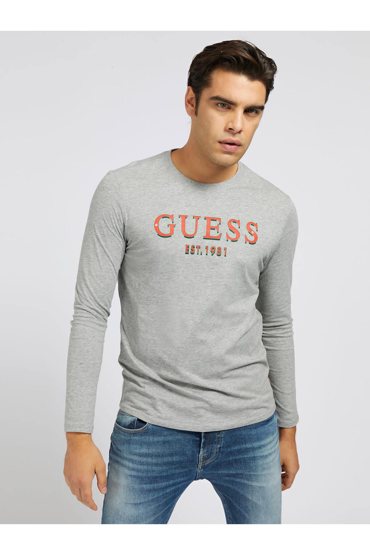 Guess Brake Erkek Slim Fit T-Shirt