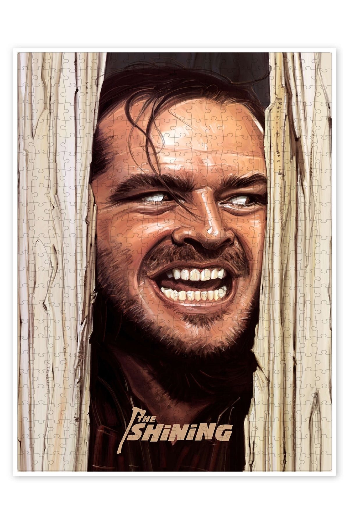 Jeronkarji The Shining - İşte Johnny! 500 Parça Puzzle Yapboz Klasik Film Temalı