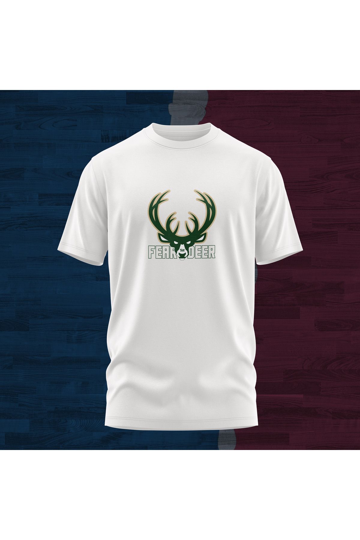 Scudetto T-Shirt Bucks Fear The Deer Unisex Tişört