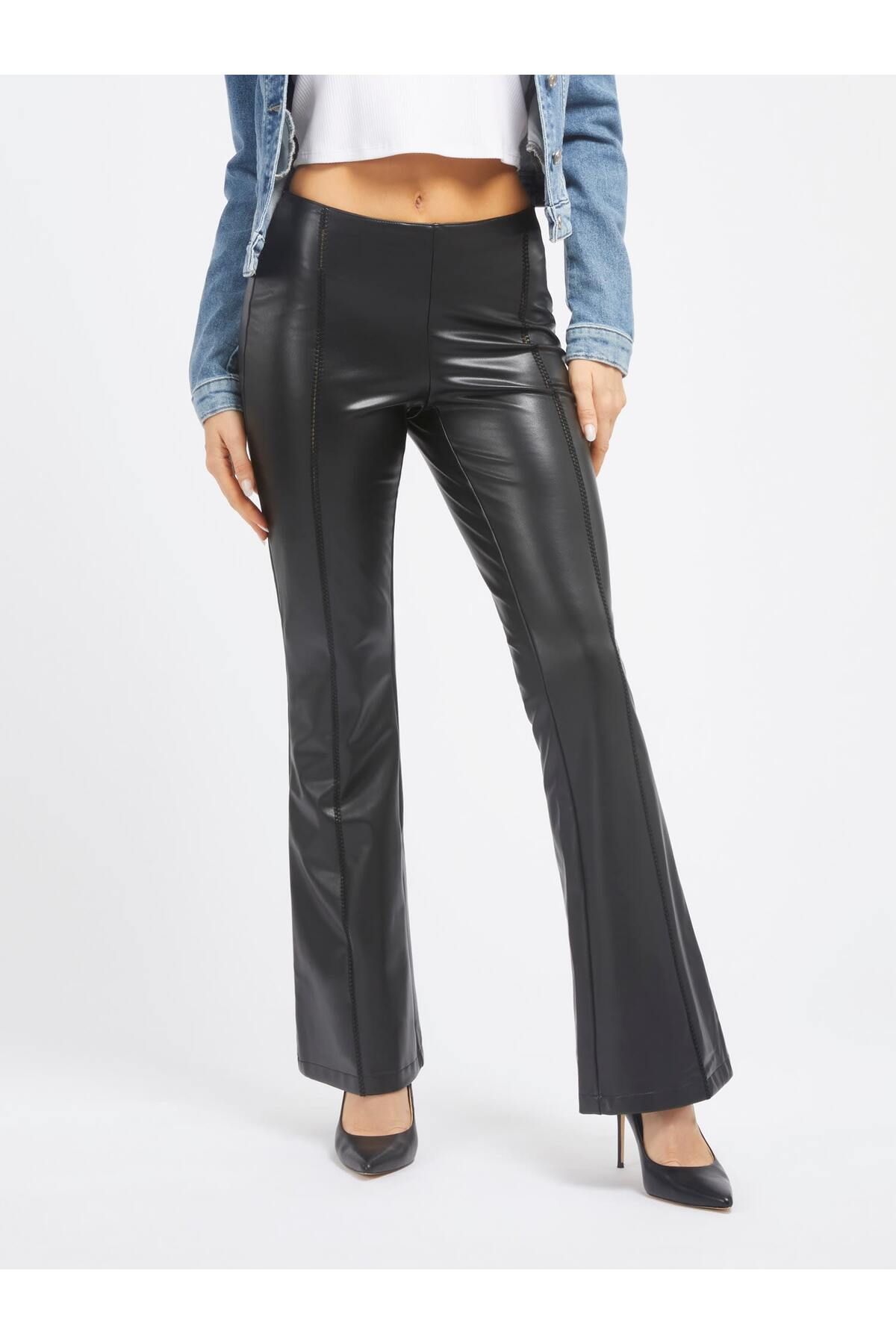 Guess Nia Kadın Regular Fit Pantolon