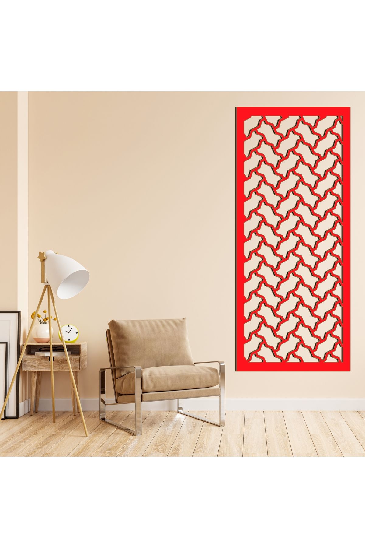 Grand Fine Art Çerçeve Görünümlü Renkli MDF Panel Tablo