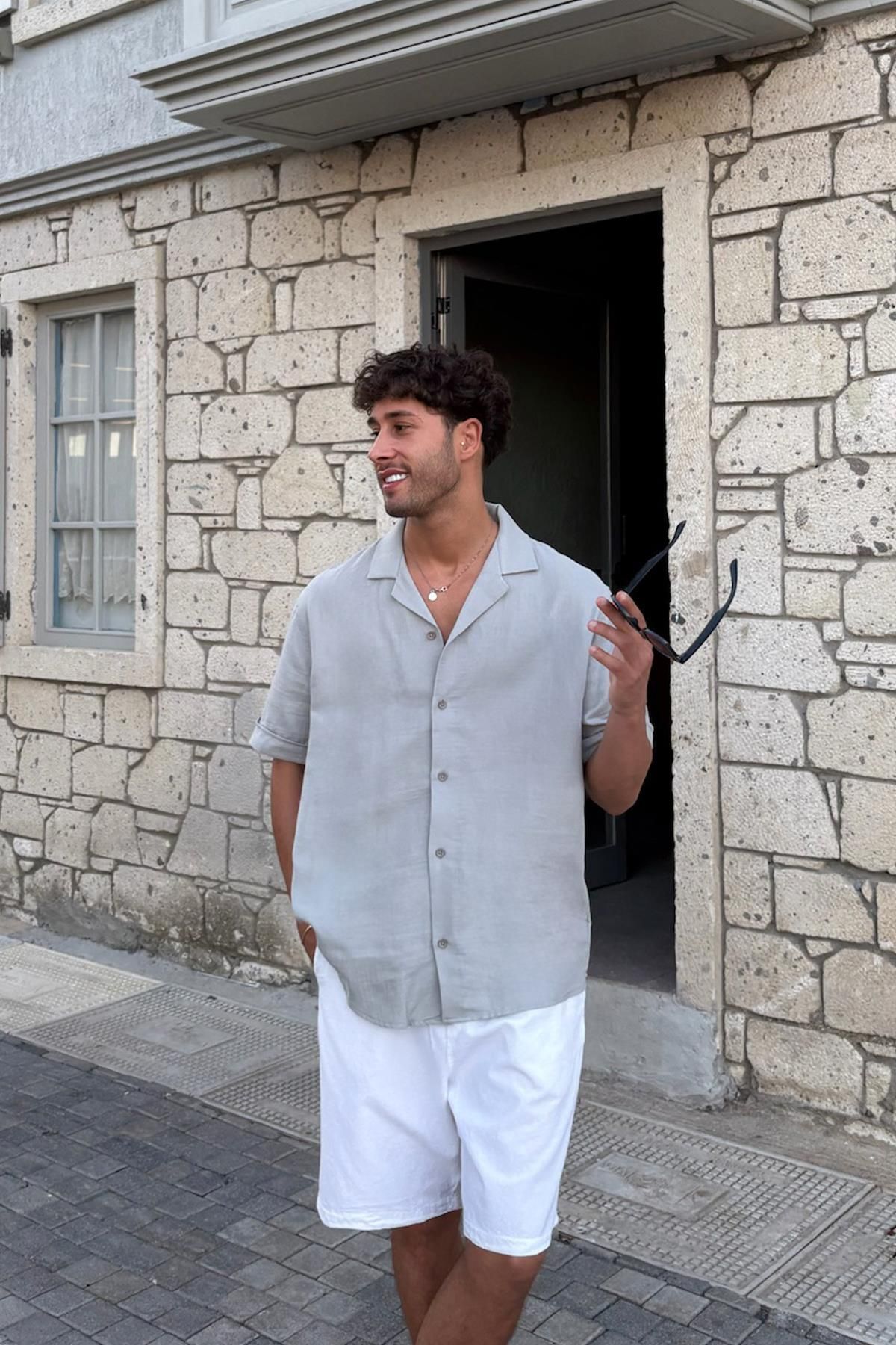 Flaw Wear Kısa Kollu Dokuma Gömlek
