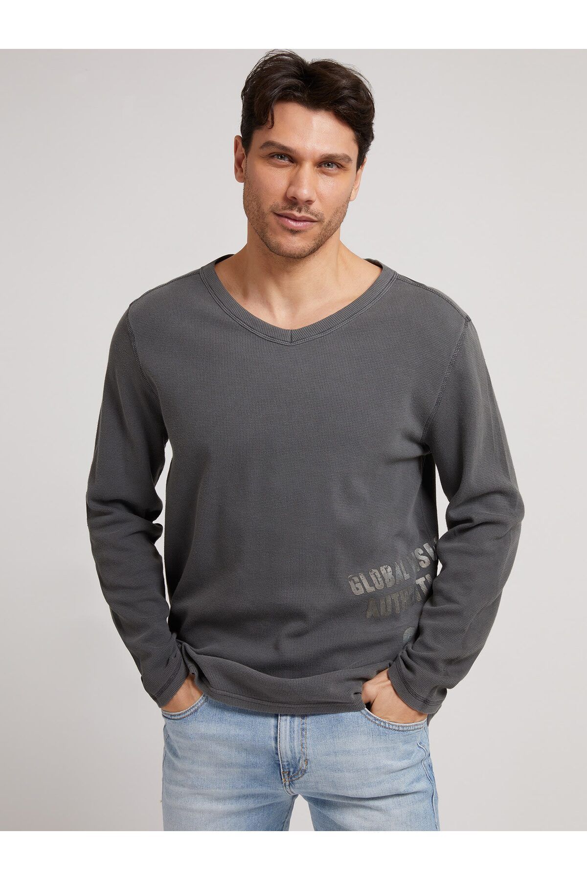 Guess Geordie Erkek Slim Fit Polo T-Shirt