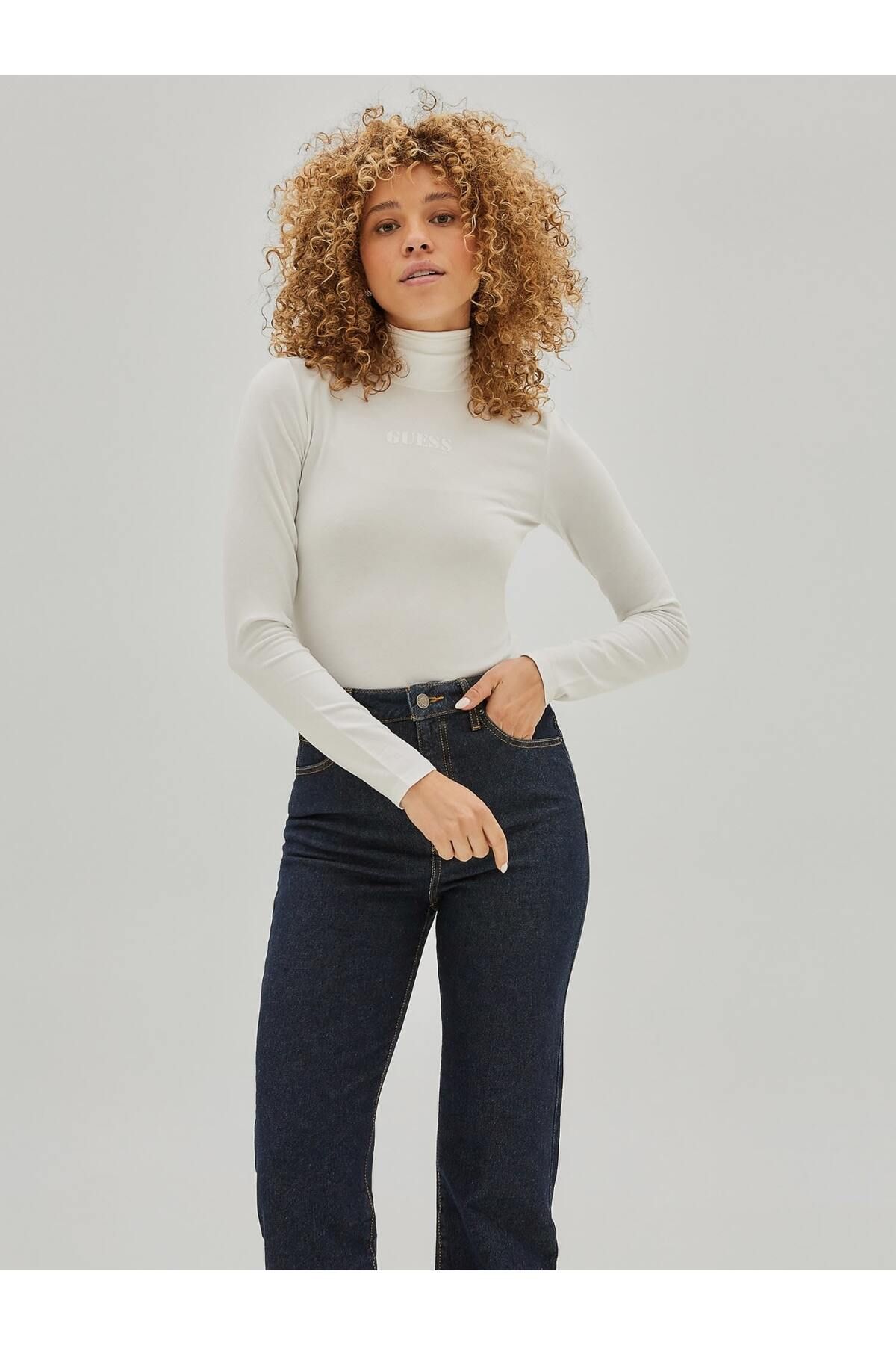 Guess Front Kadın Önü Logolu Body