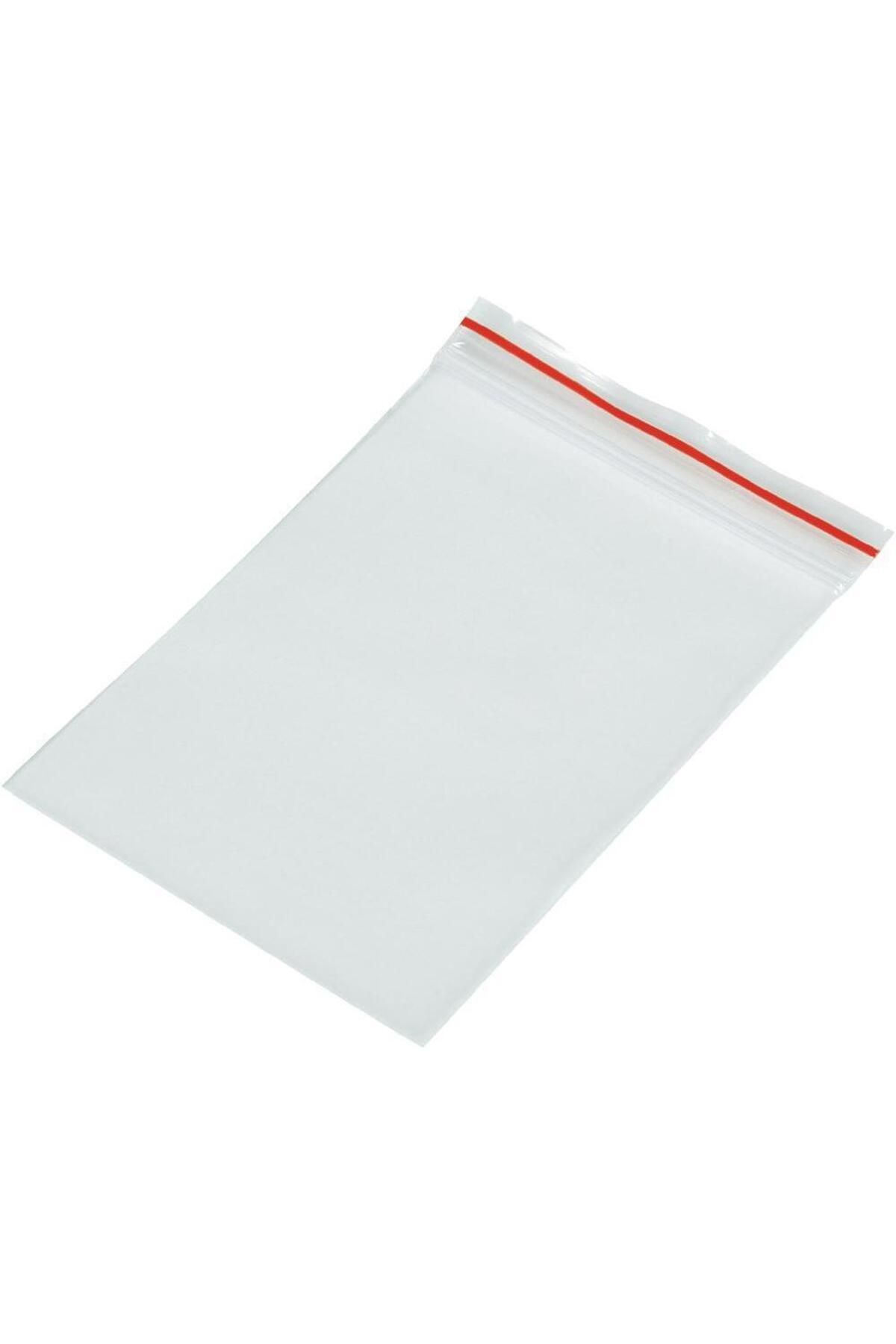AKAR PLASTİK Akar Plastik Kilitli Naylon Torba 8 x 10 cm 1.000 Adet - Şeffaf