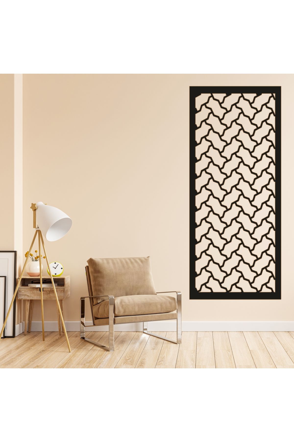 Grand Fine Art Çerçeve Görünümlü Renkli MDF Panel Tablo
