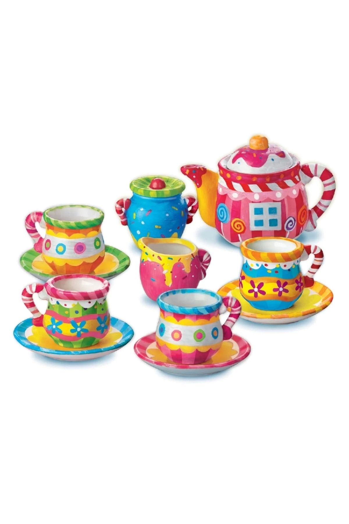 OurStyles 4M Mini Çay Seti Boyama Seti