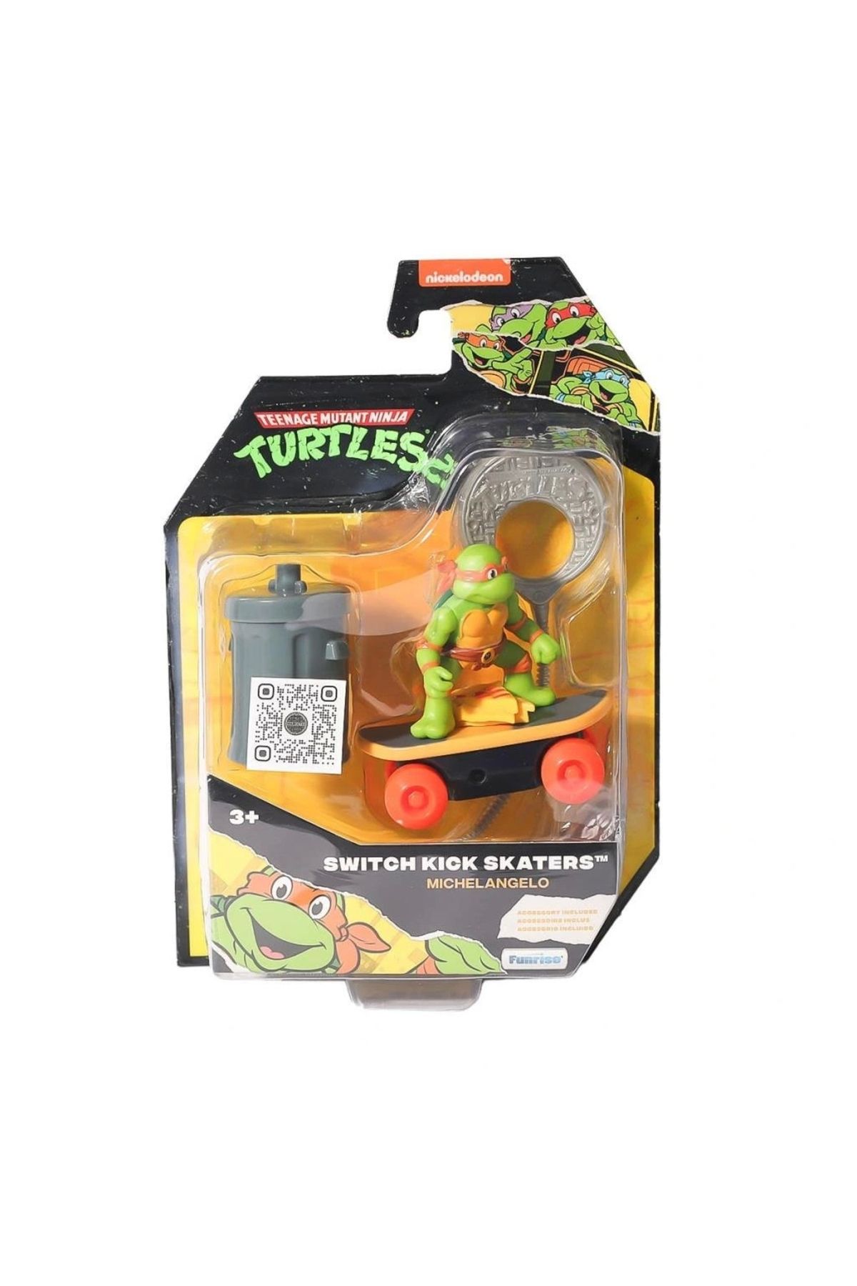 OurStyles Nessi World TU812001 TMNT Ninja Kaplumbağalar Kaykay Figürü - 71052