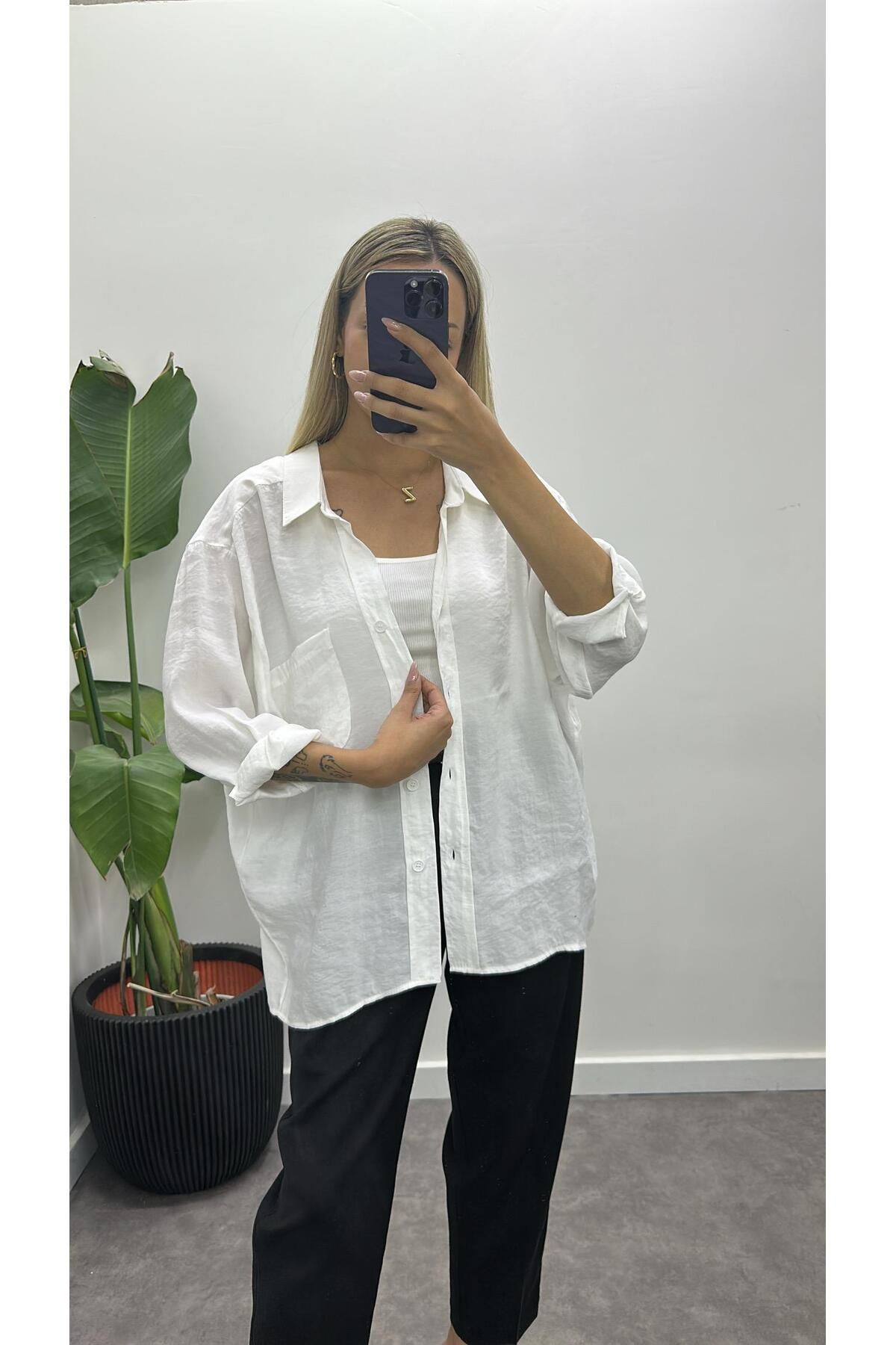 Acar Boutique Oversize Lüks Gömlek