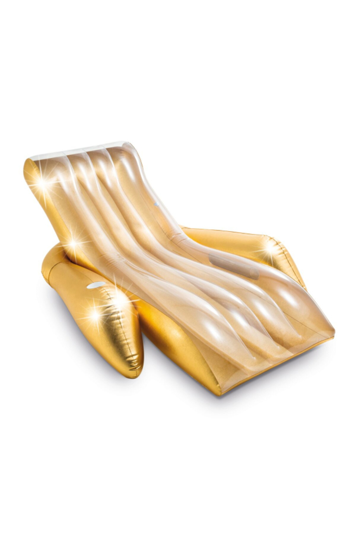 Intex-Inflatable Shiny Pool Float Lounge with Double Armrest 5