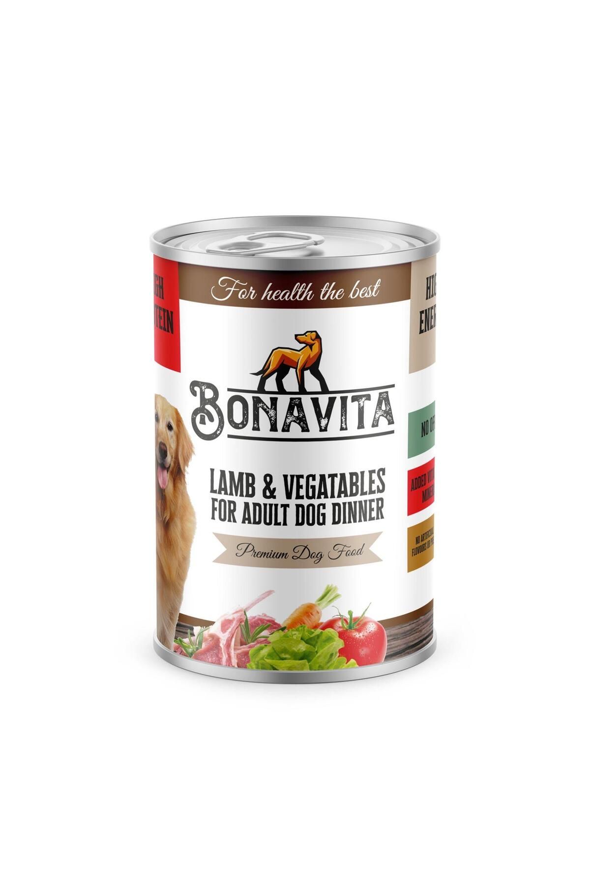 bonavitaa BONAVİTA KUZU ETLİ YETİŞKİN KÖPEK MAMASI 36 ADET
