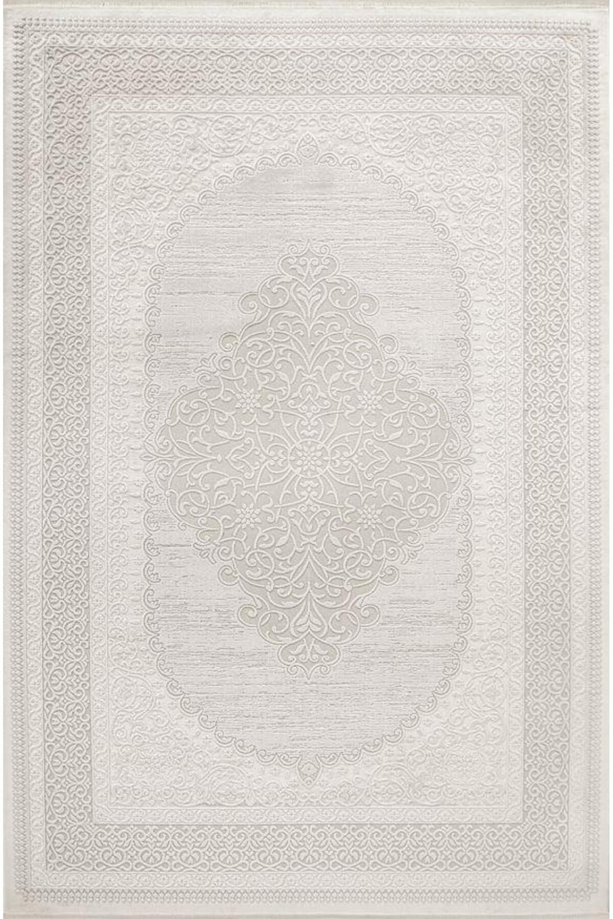 Gabardin Halı Jade 7020 Gri Serisi Triko Akrilik Salon Oturma Yatak Odası Halısı
