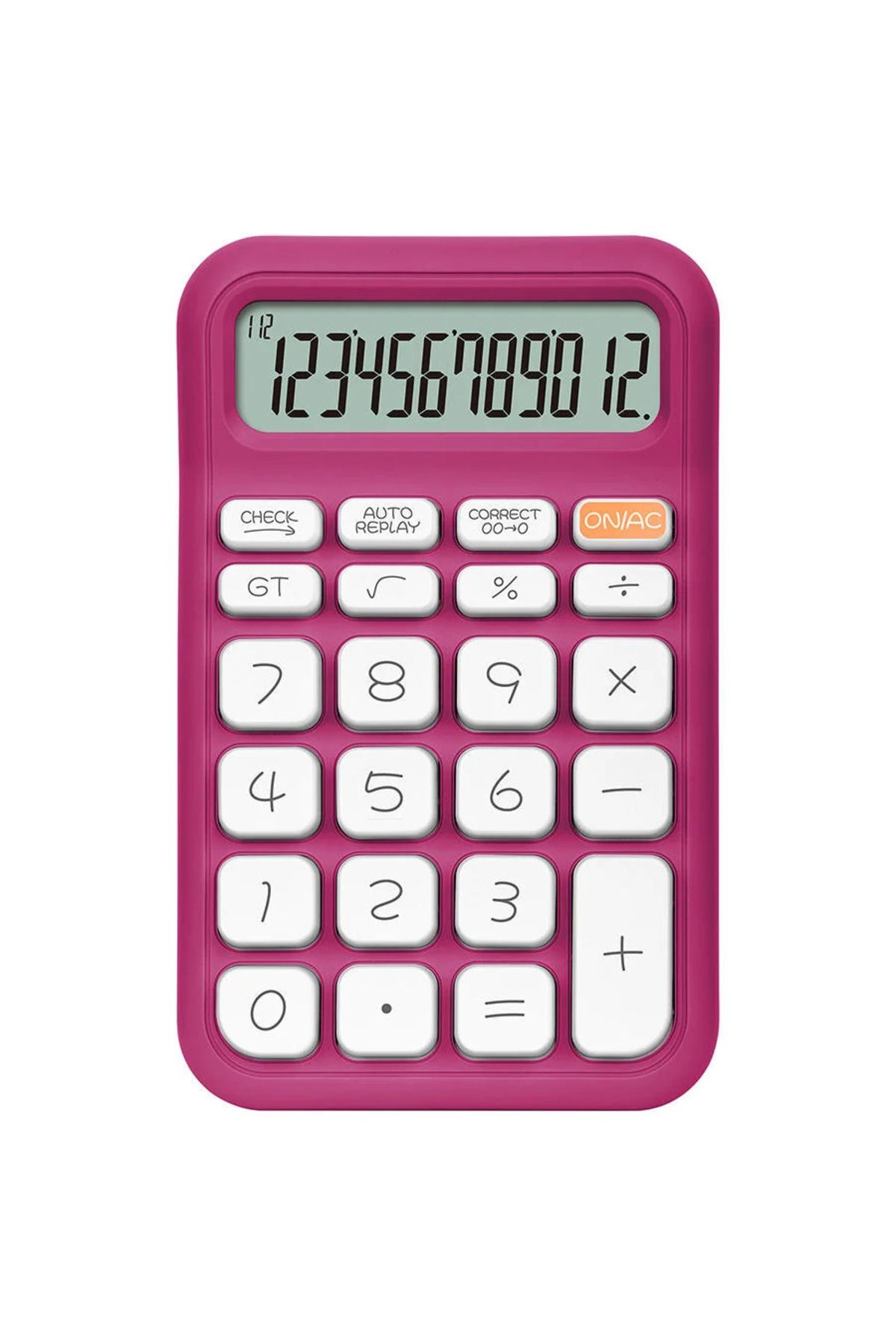 Daxi X-150 Masaüstü Hesap Makinesi 12 Haneli Fuşya