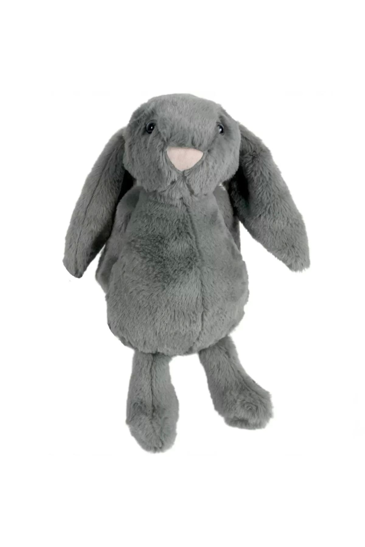 OurStyles Nessi World Uyku Arkadaşı Tavşan Peluş Gri 34 cm