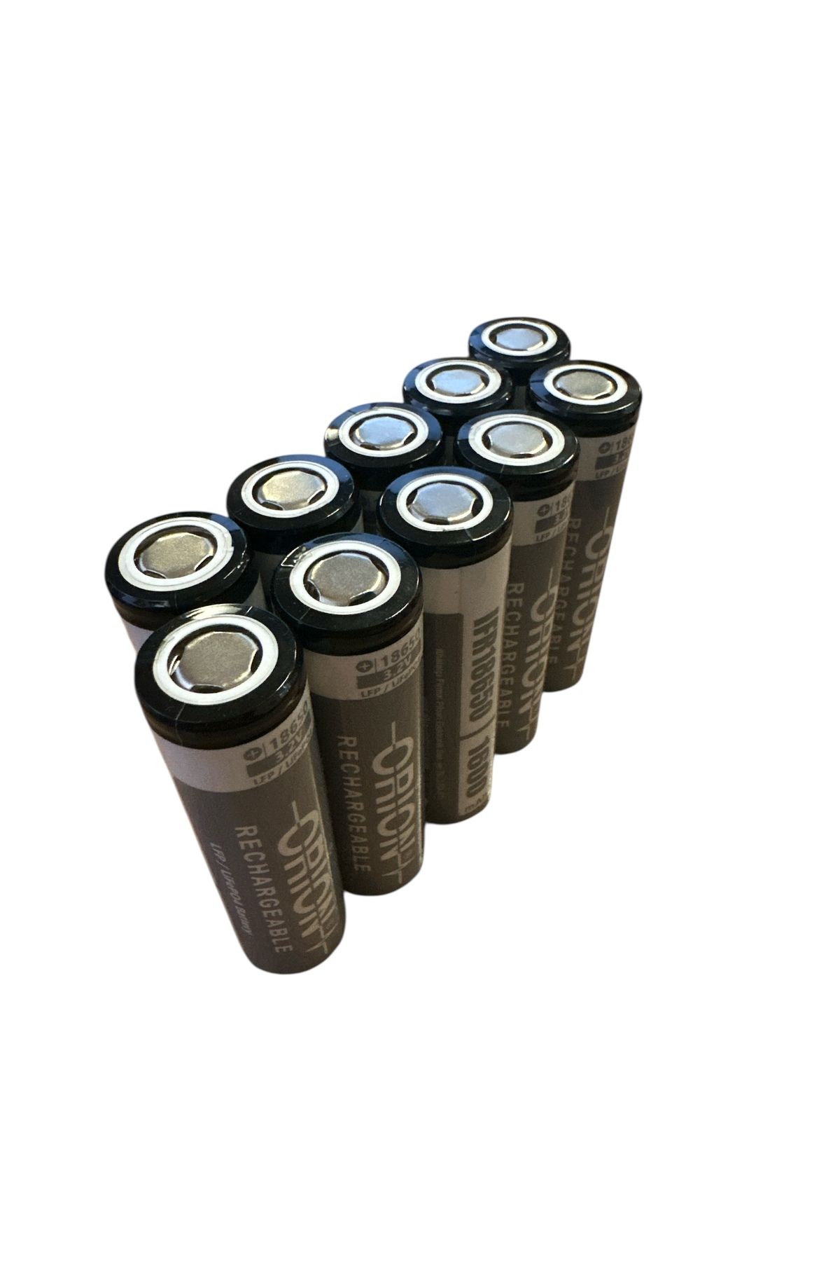 Orion IFR18650 3.2V 1600 mAh 2C LiFePO4 Pil - 10 ADET