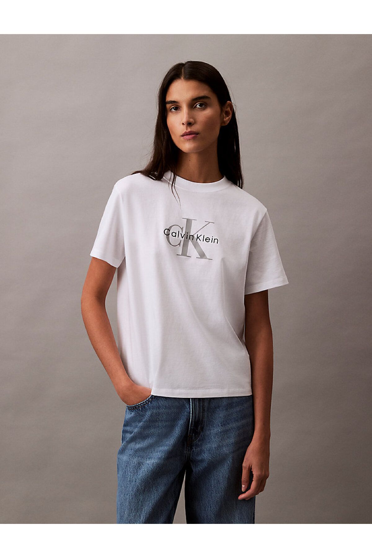 Calvin Klein HR SS CLSSC MNLG CNC