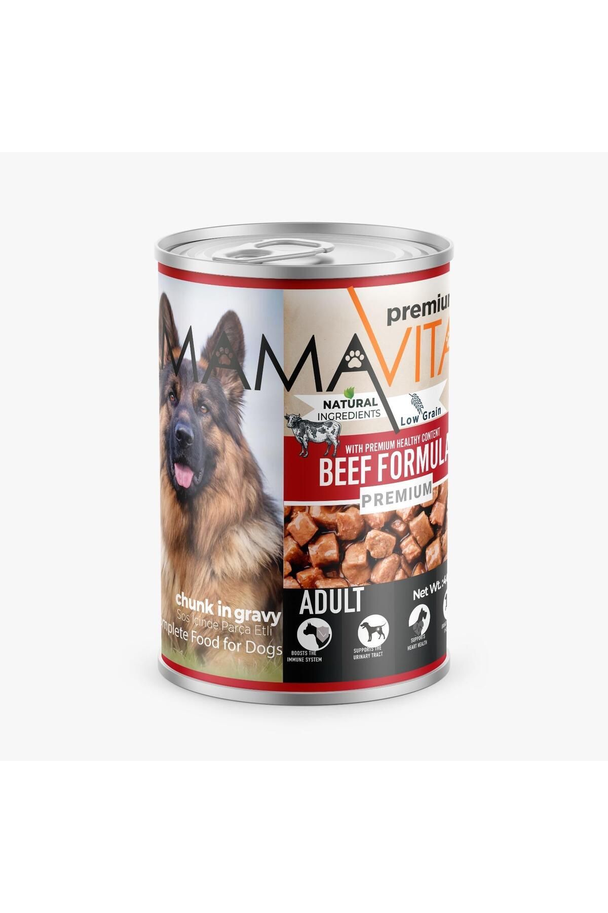 MamaVita MAMAVİTA DANA ETLİ YETİŞKİN KÖPEK MAMASI 36 ADET