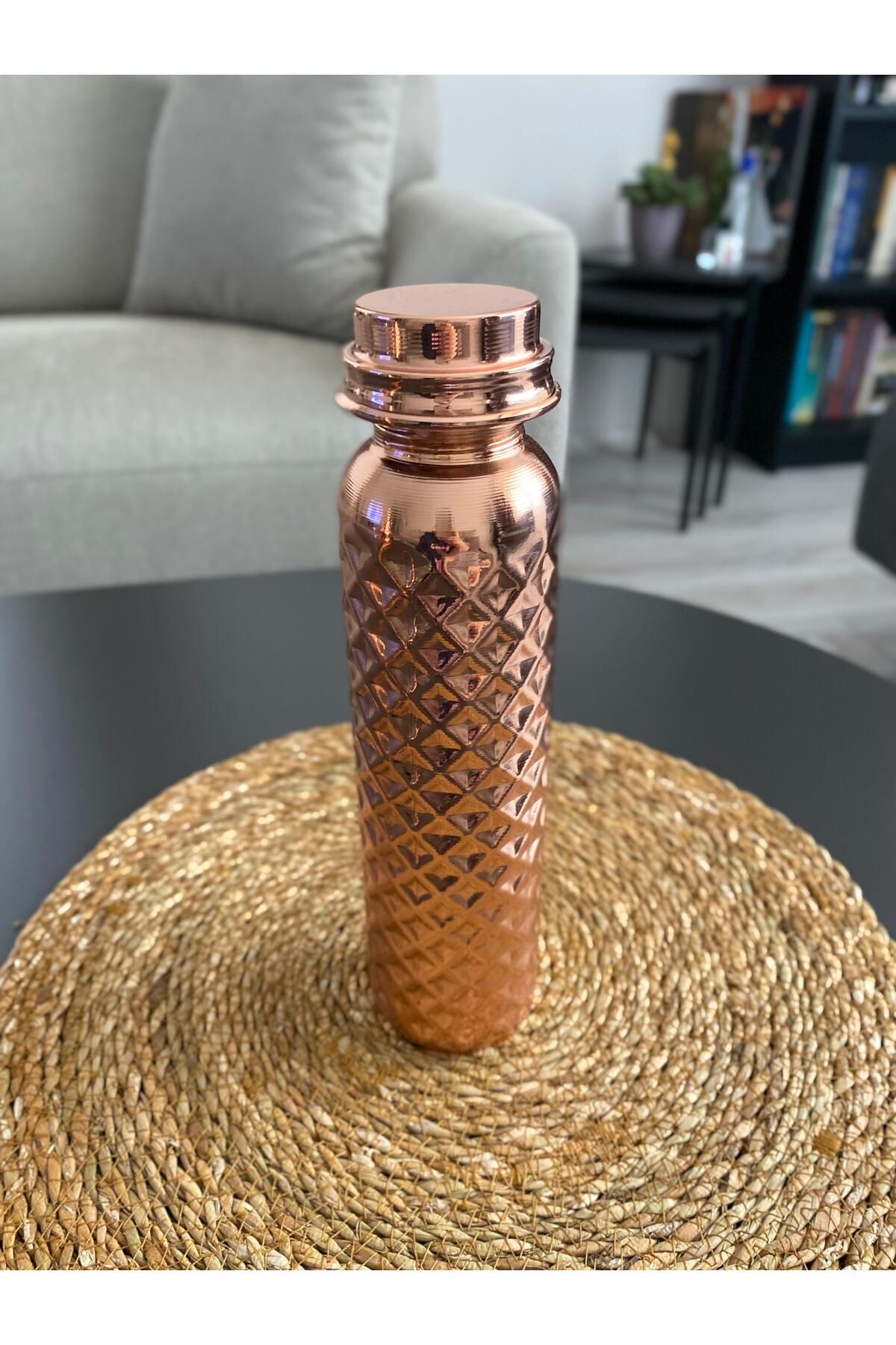 Layla Copper Klasik Bakır Termos - Suluk