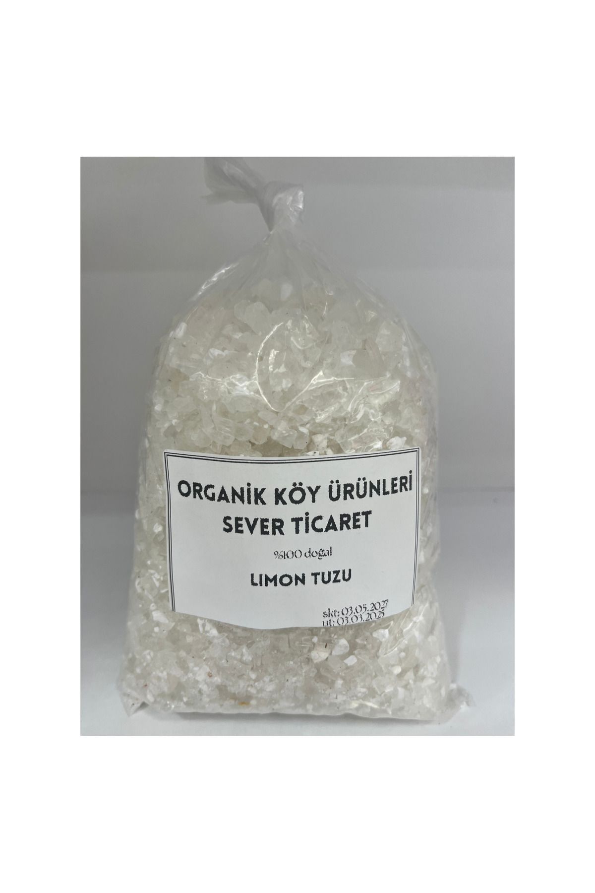 organik köy ürünleri sever ticaret Limon Tuzu