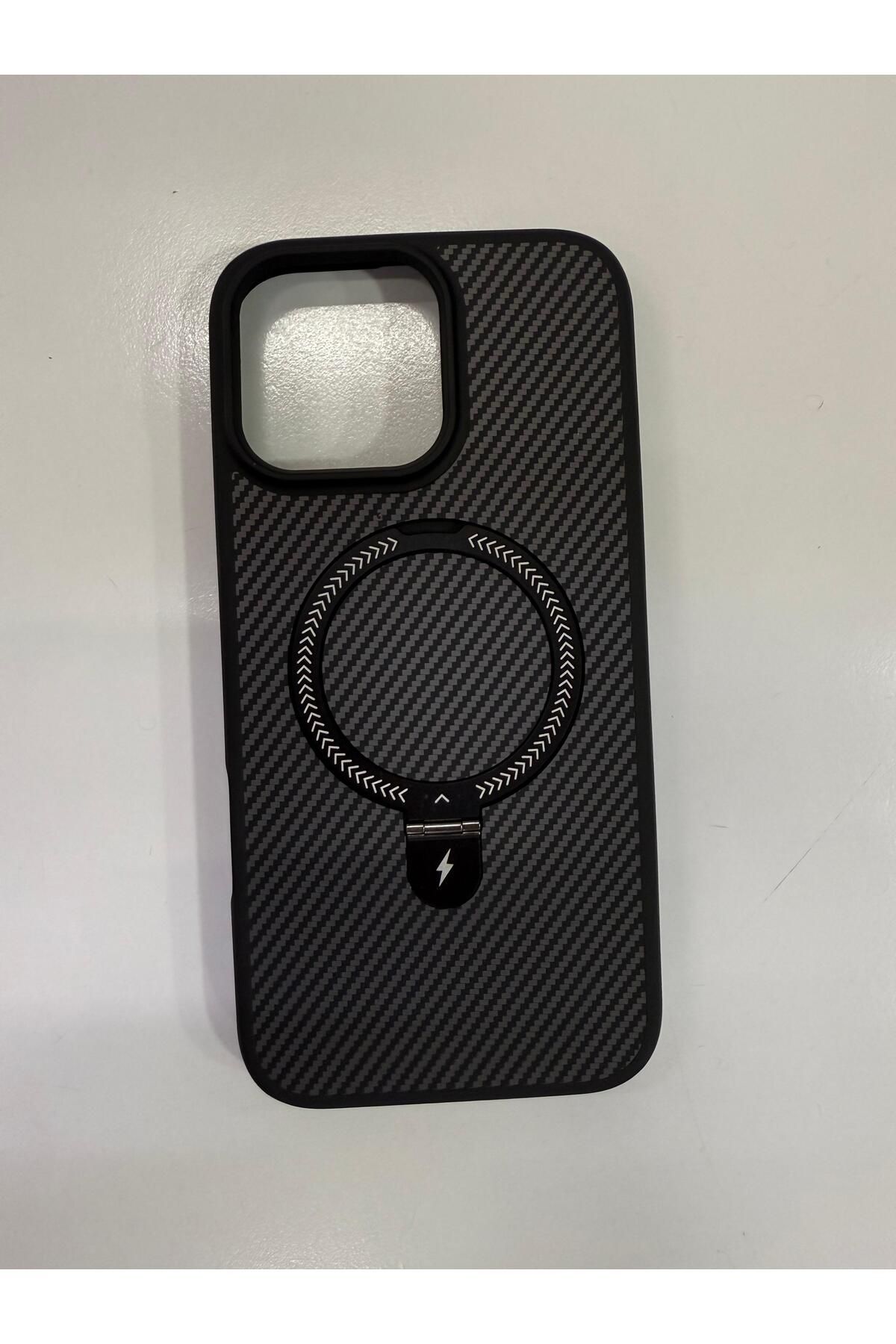 İnci İphone 16 pro max karbon kılıf