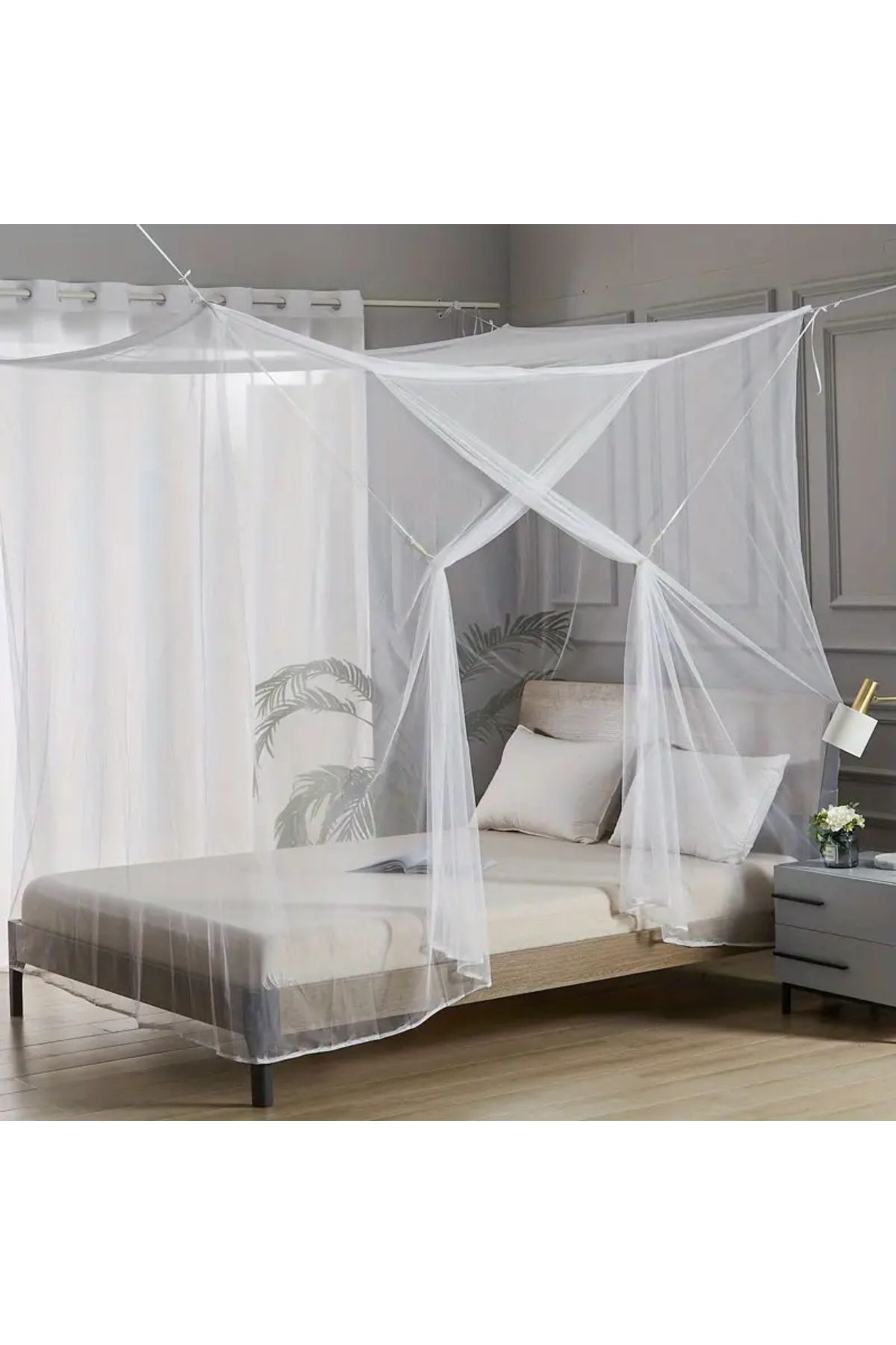 Choice-150cmx200cm Portable And Easy To Install Single Opening Encrypted Mosquito Net, Bedroom Mosquito Cov 1