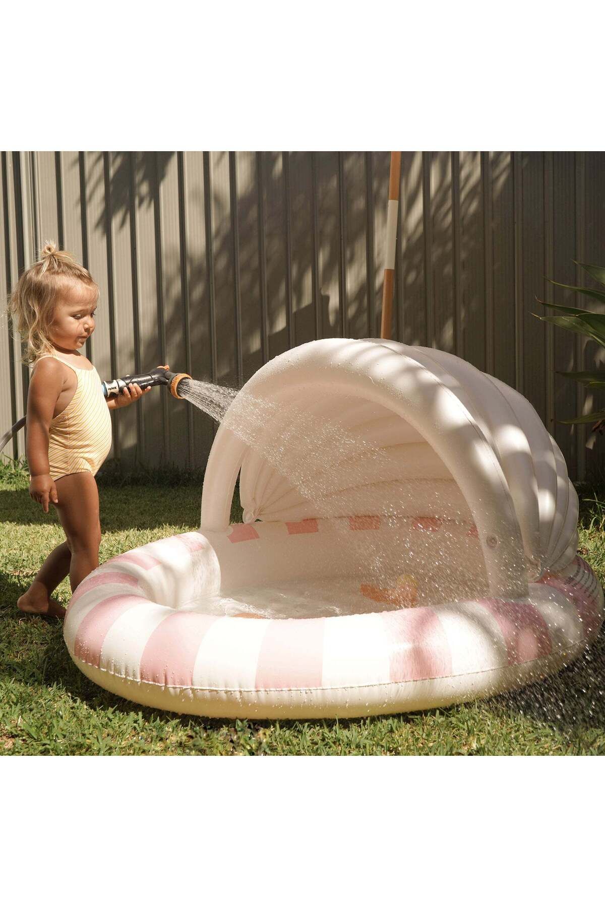 SunnyLife - Cotton Candy Güneşlikli Çocuk Havuzu