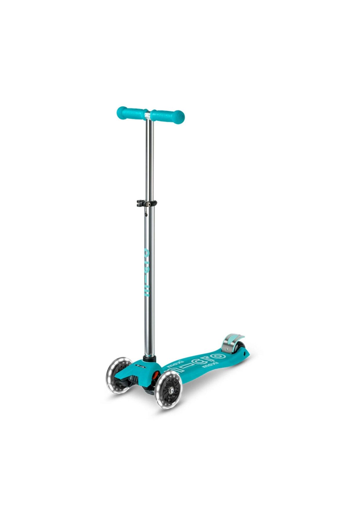 Micro Scooter Maxi Micro Scooter Deluxe Glow Led Plus Jelly Green MMD376