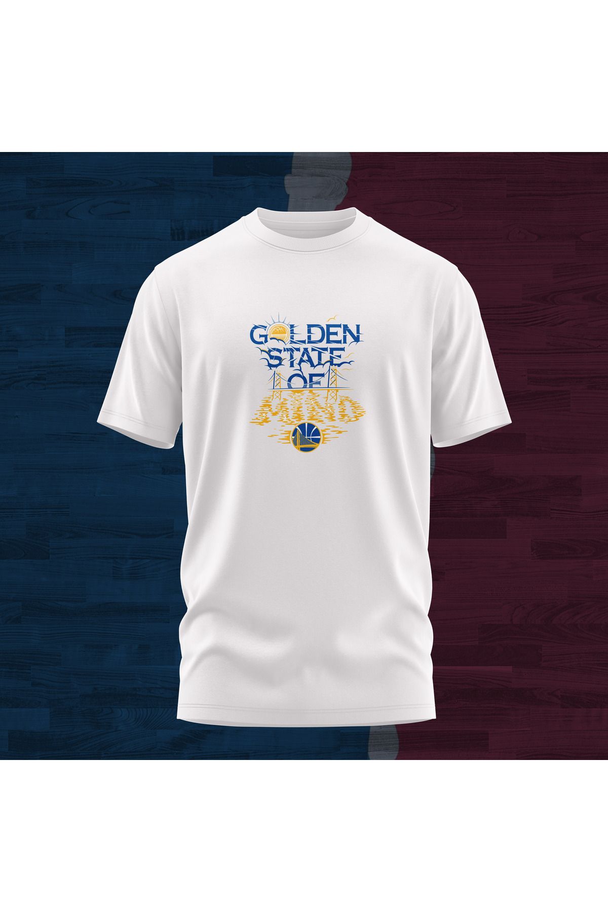 Scudetto T-shirt Golden State State Of Mind Unisex Tişört