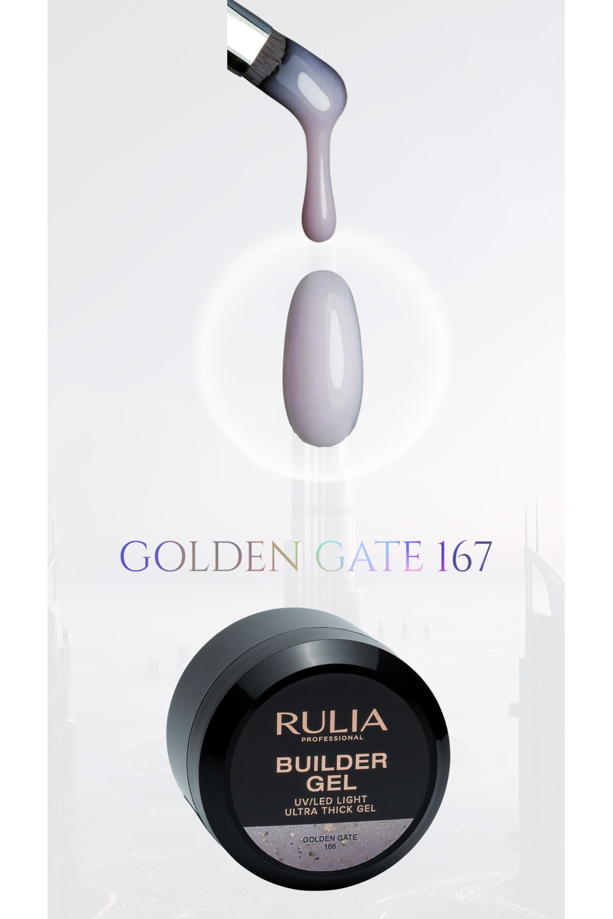 Rulia Professional Rulia Builder Gel Golden Gate 167 30 ml