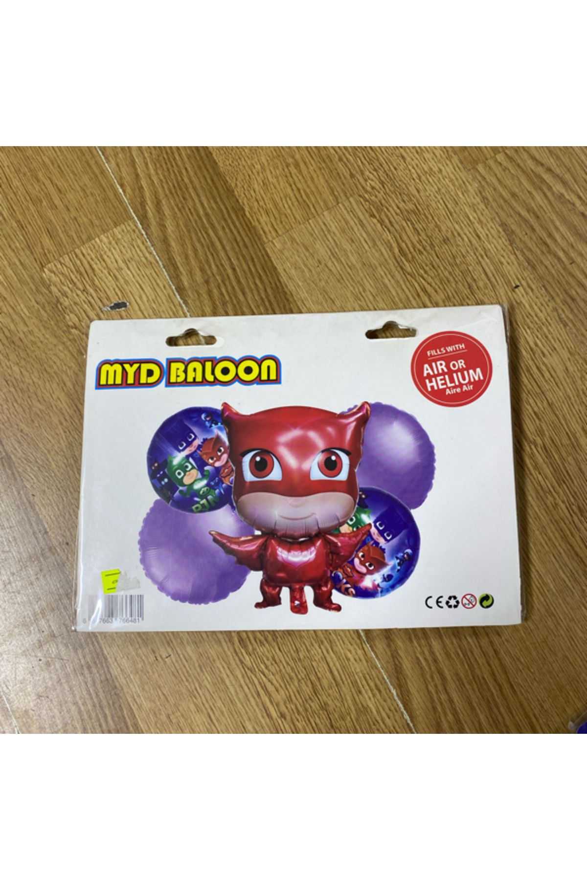 Ta-Fu Global MYD PJMASKS HELYUM BALON