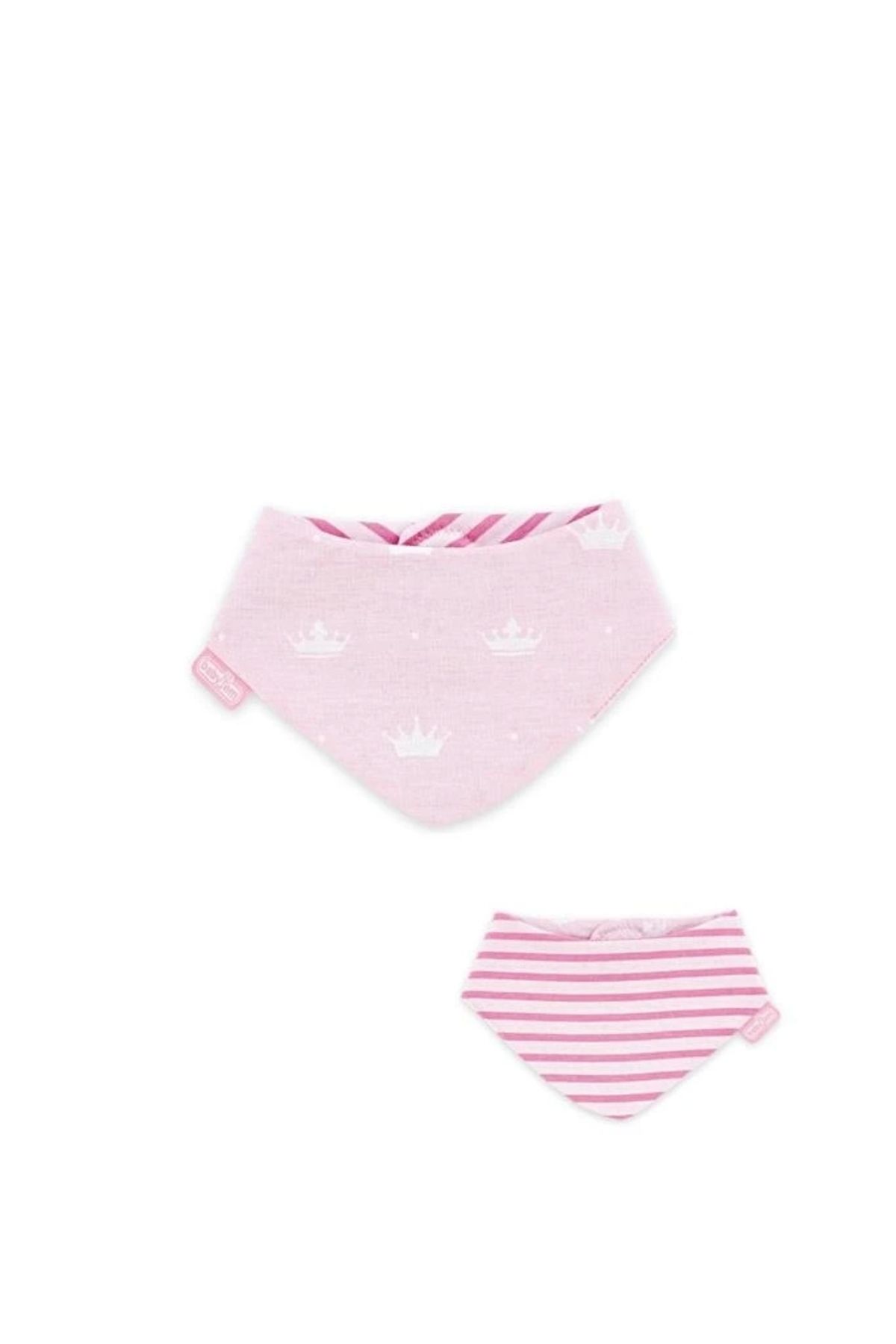 OurStyles Yenidoğan Fular Önlük 515 Pembe