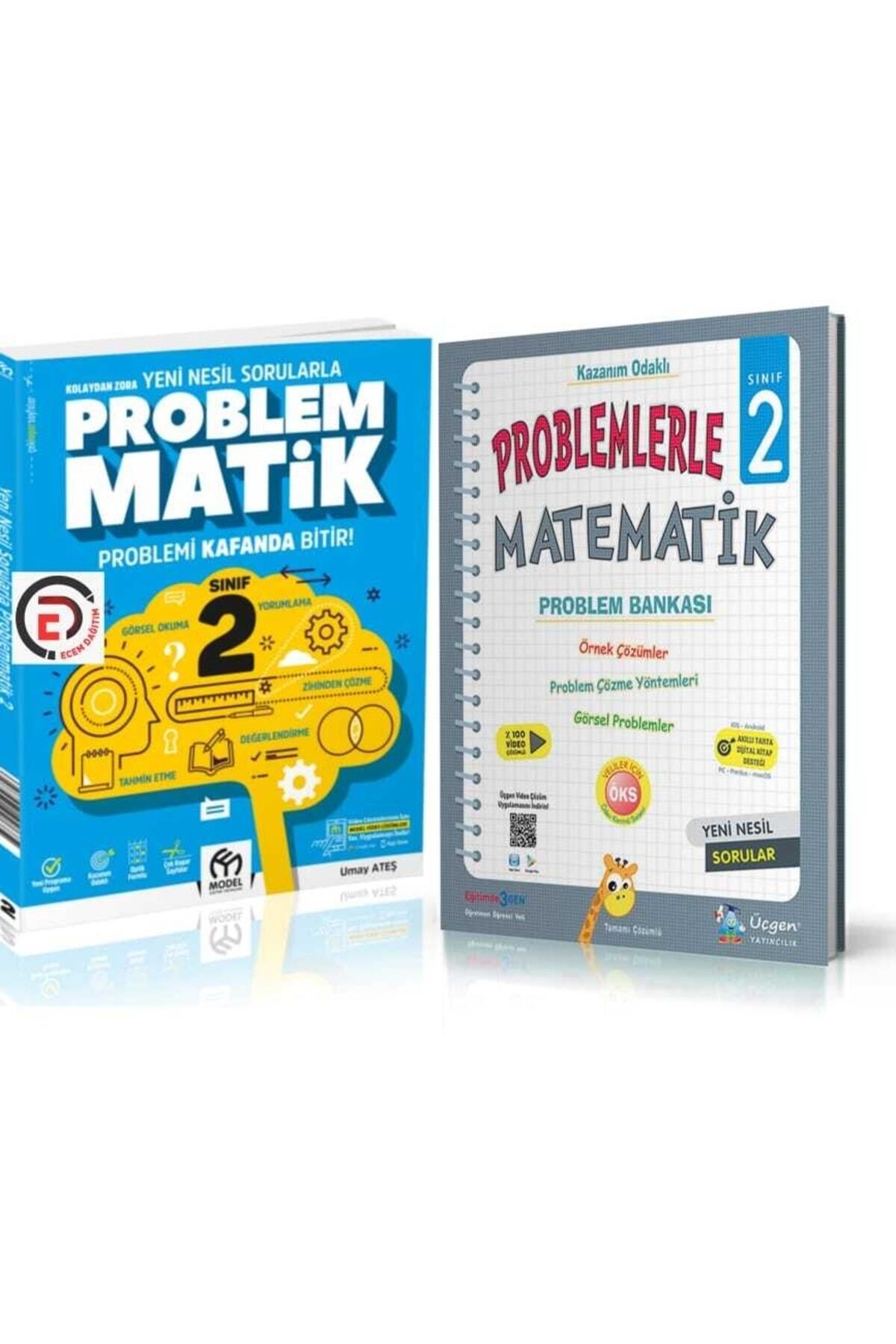 Model Eğitim Yayınları 2.sınıf Problemmatik + Üçgen Problemlerle Matematik [ecemdagıtım]