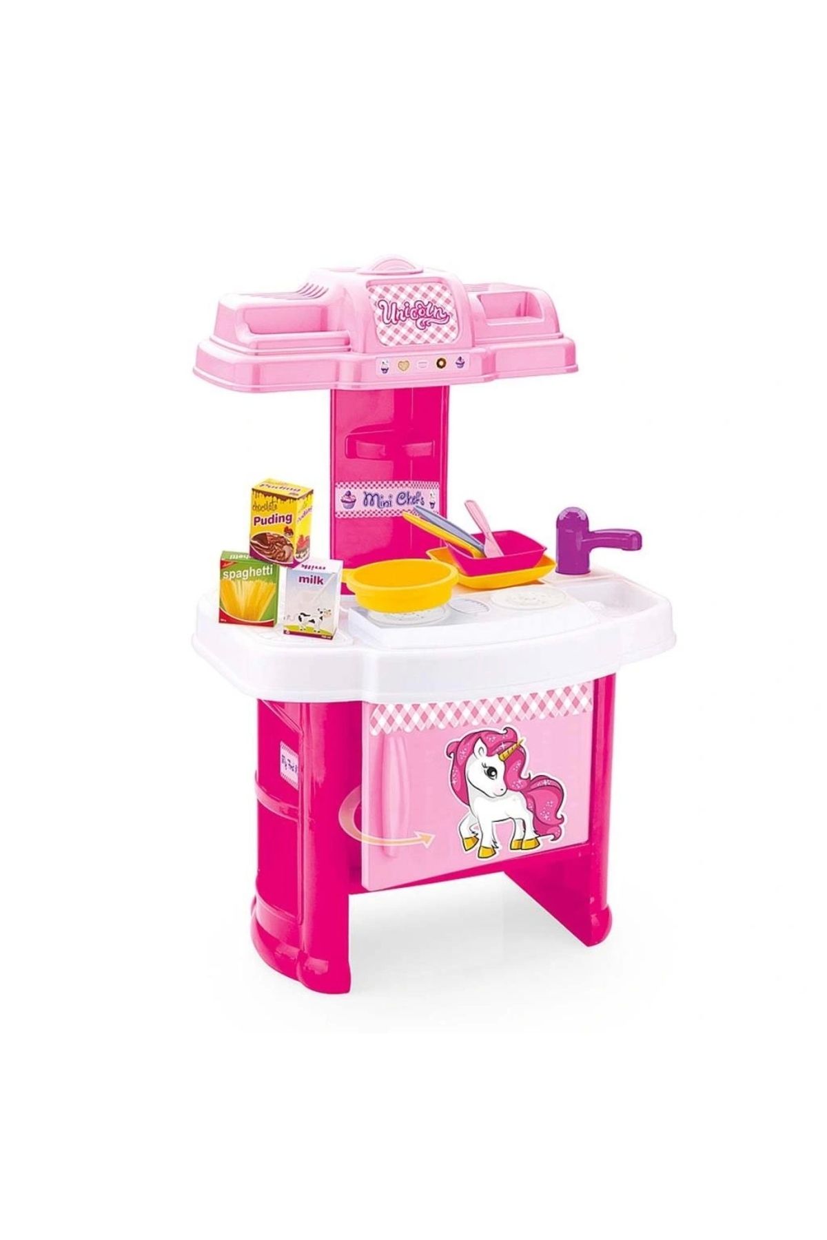 OurStyles Dolu Unicorn Şefin Mutfak Seti