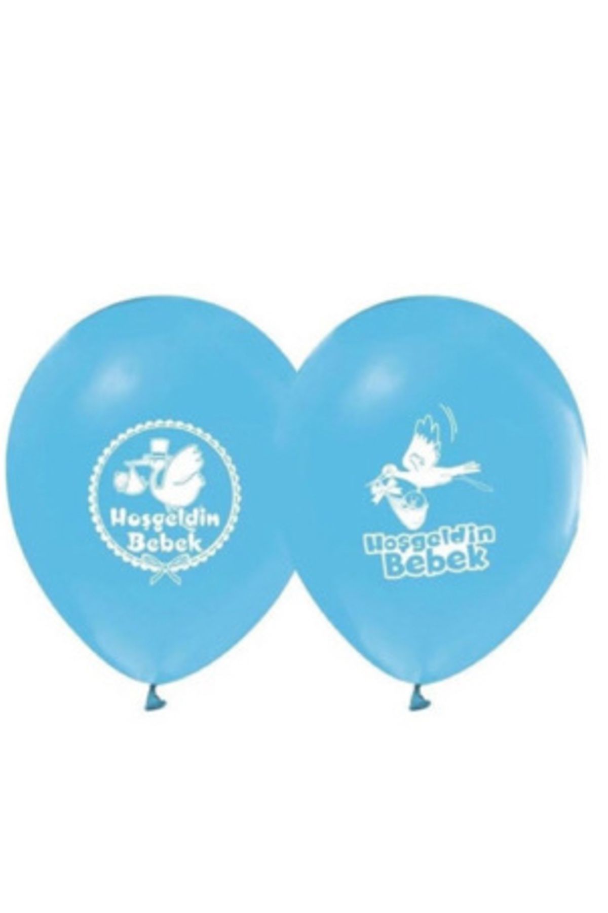 Ta-Fu Global HOŞGELDİN BEBEK-BEBEĞİM BASKILI MAVİ BALON (100’LÜ)