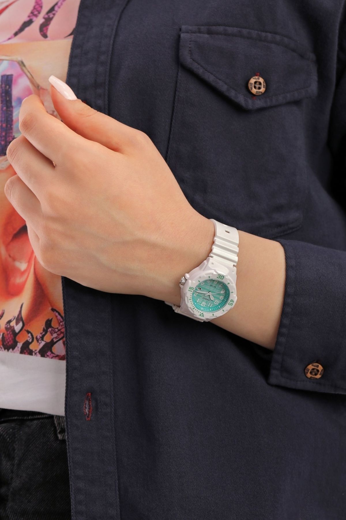 Casio-Ceas Dama, Casio, Collection LRW LRW-200H-3C 3