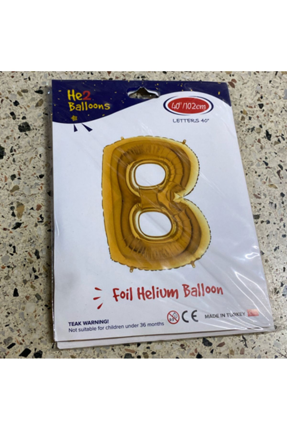 Ta-Fu Global B - GOLD HELYUM BALON