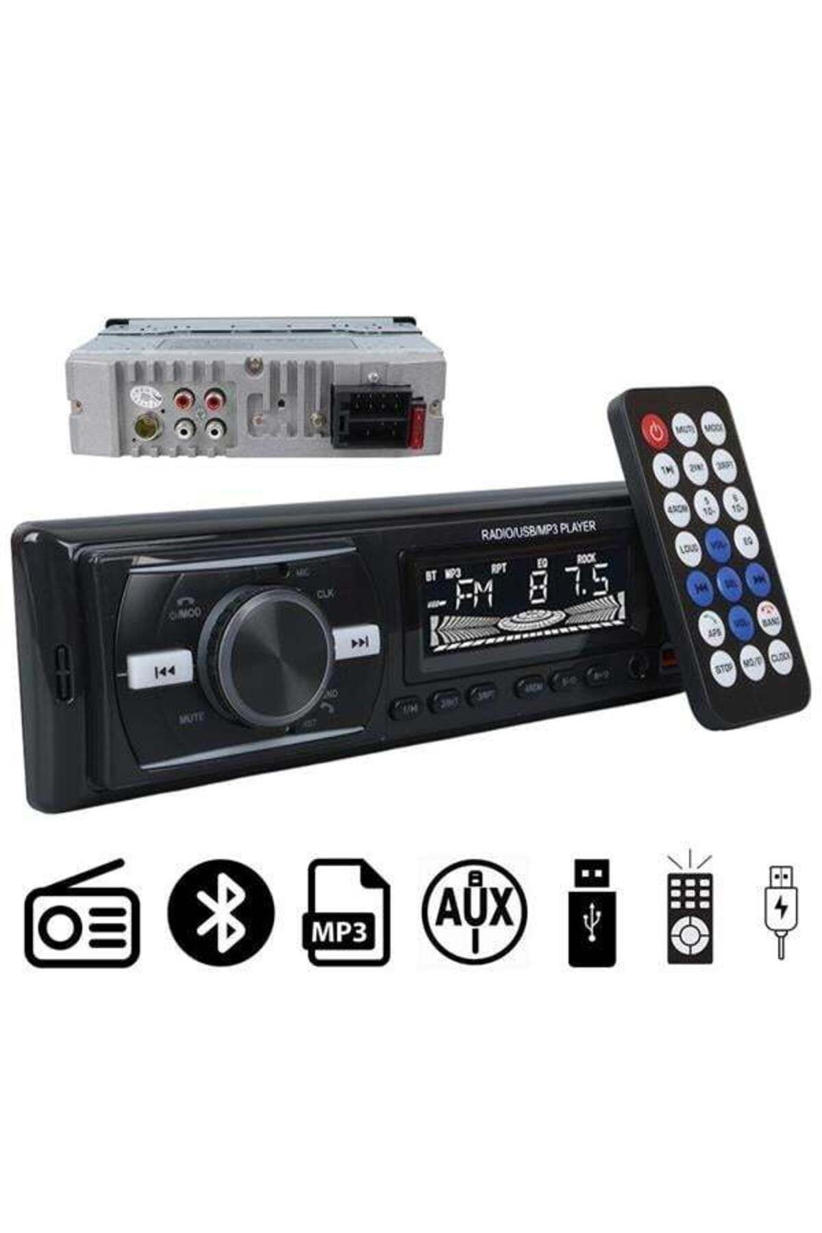 Modafiks Carstar CS-920 Çift USB/SD/FM/AUX/Bluetooth Kumandalı Oto Teyp 4X60 Watt