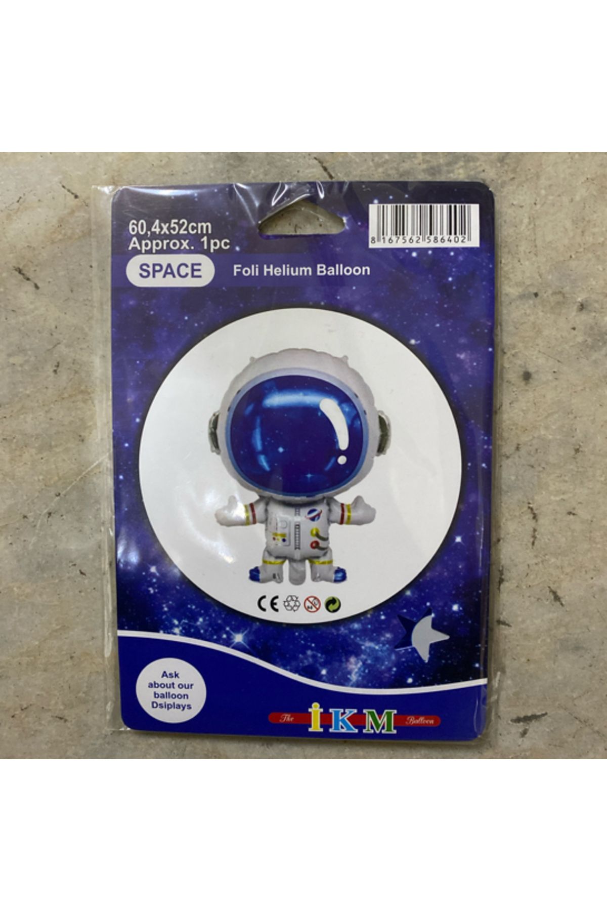 Ta-Fu Global İKM UZAY HELYUM BALON
