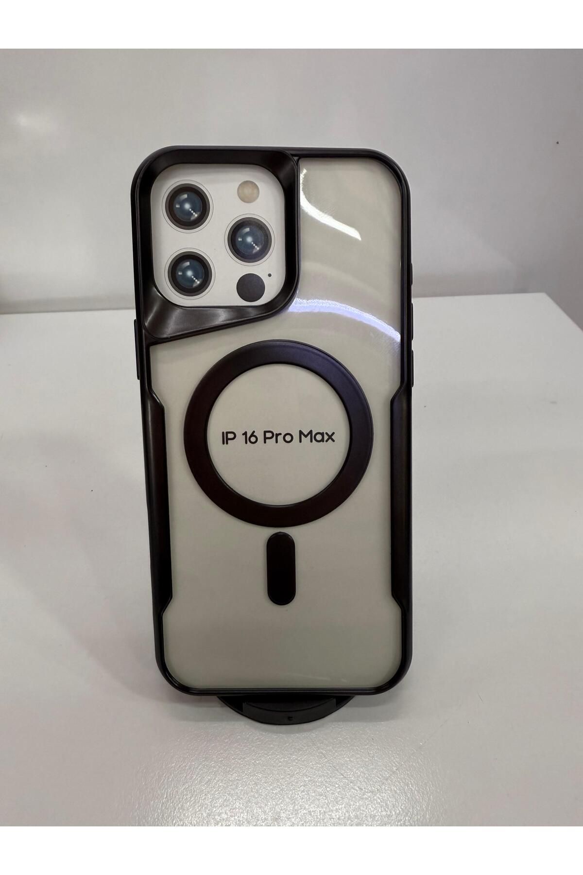 İnci İphone 16 pro max magsafe özellik li lazer kılıf