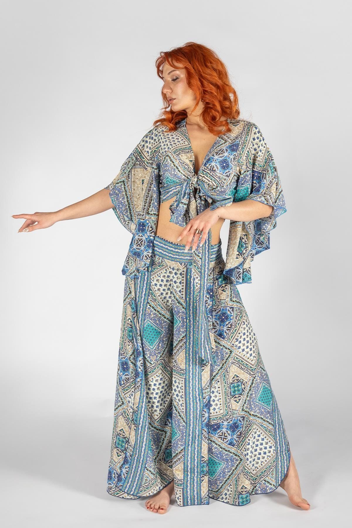 moovi Blue mirage yazlık ikili takım
