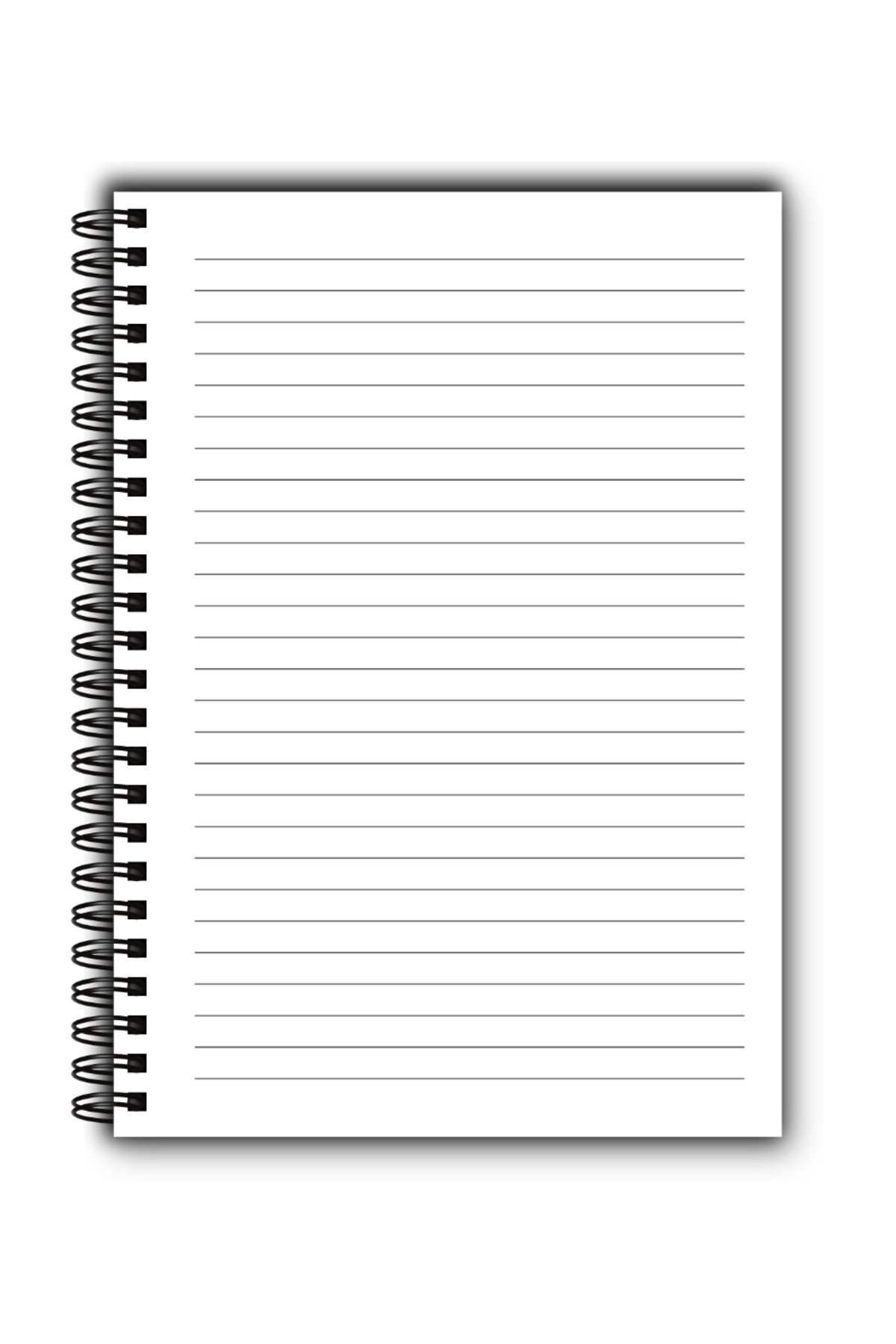 MG Office-A5 Sahara Notebook - Dictando - Metal spiral, 80 sheets, thick paper, soft cover 3