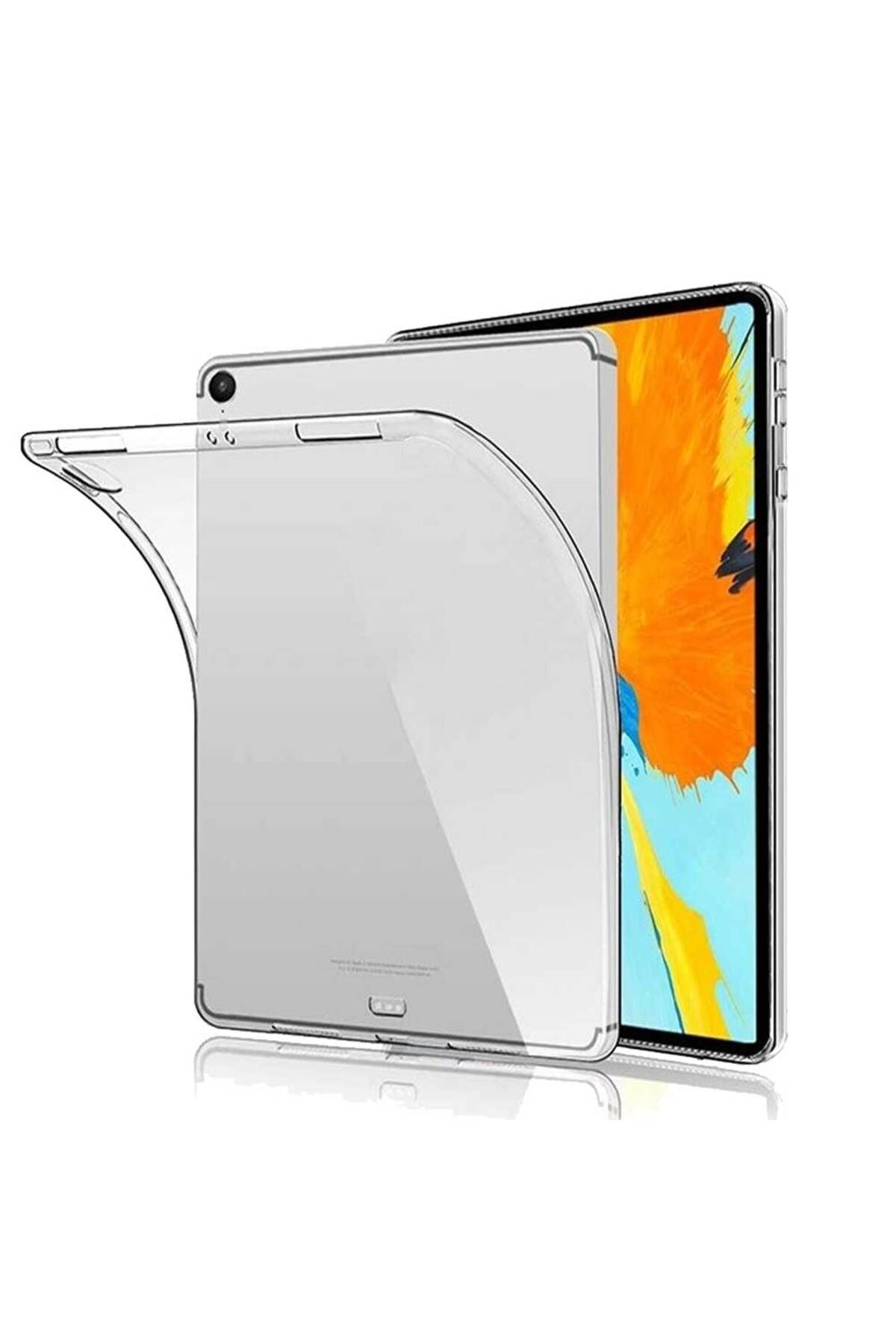 Smart Tech Apple iPad Air M2 / iPad Air M3 Uyumlu Şeffaf Silikon Tablet Kılıfı