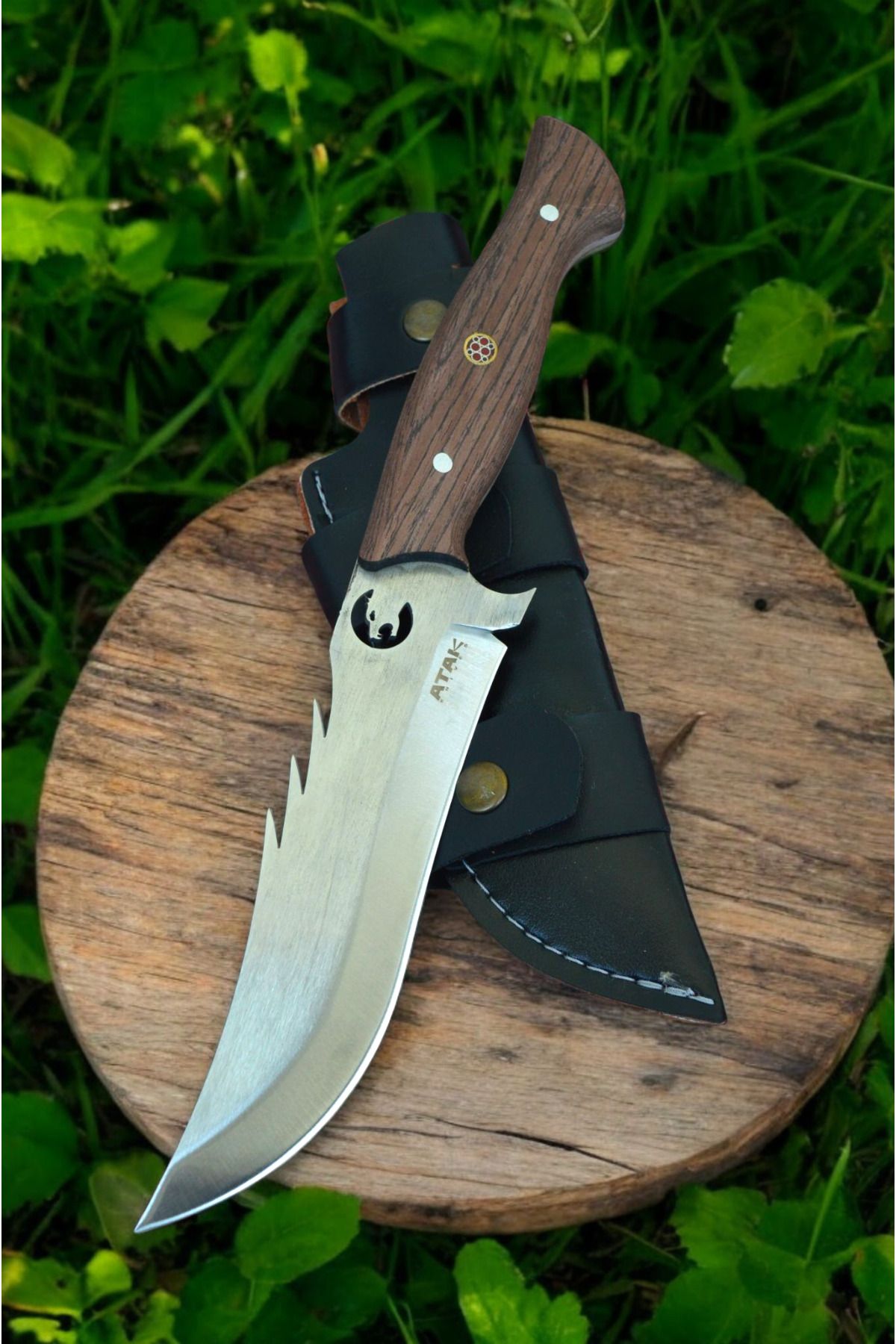 MERTCAN KNİFE 28 cm özel yapım çift kabze outdoor av ve kamp bıçağı mutfak bıçağı çakı kasap et bıçağı