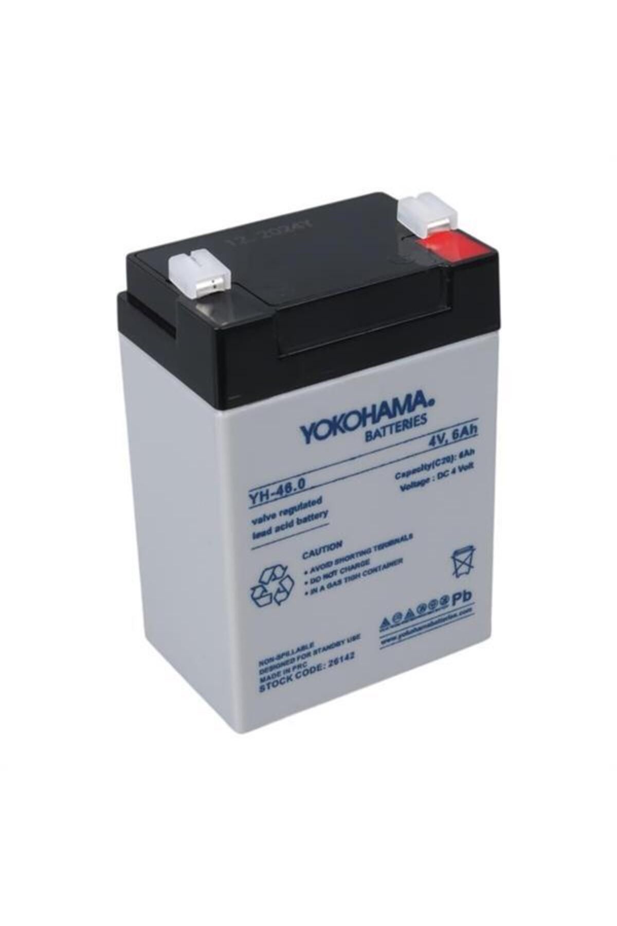 Modafiks Yokohama YH-46.0 4 Volt - 6 Amper Akü (68X45x95 Mm)