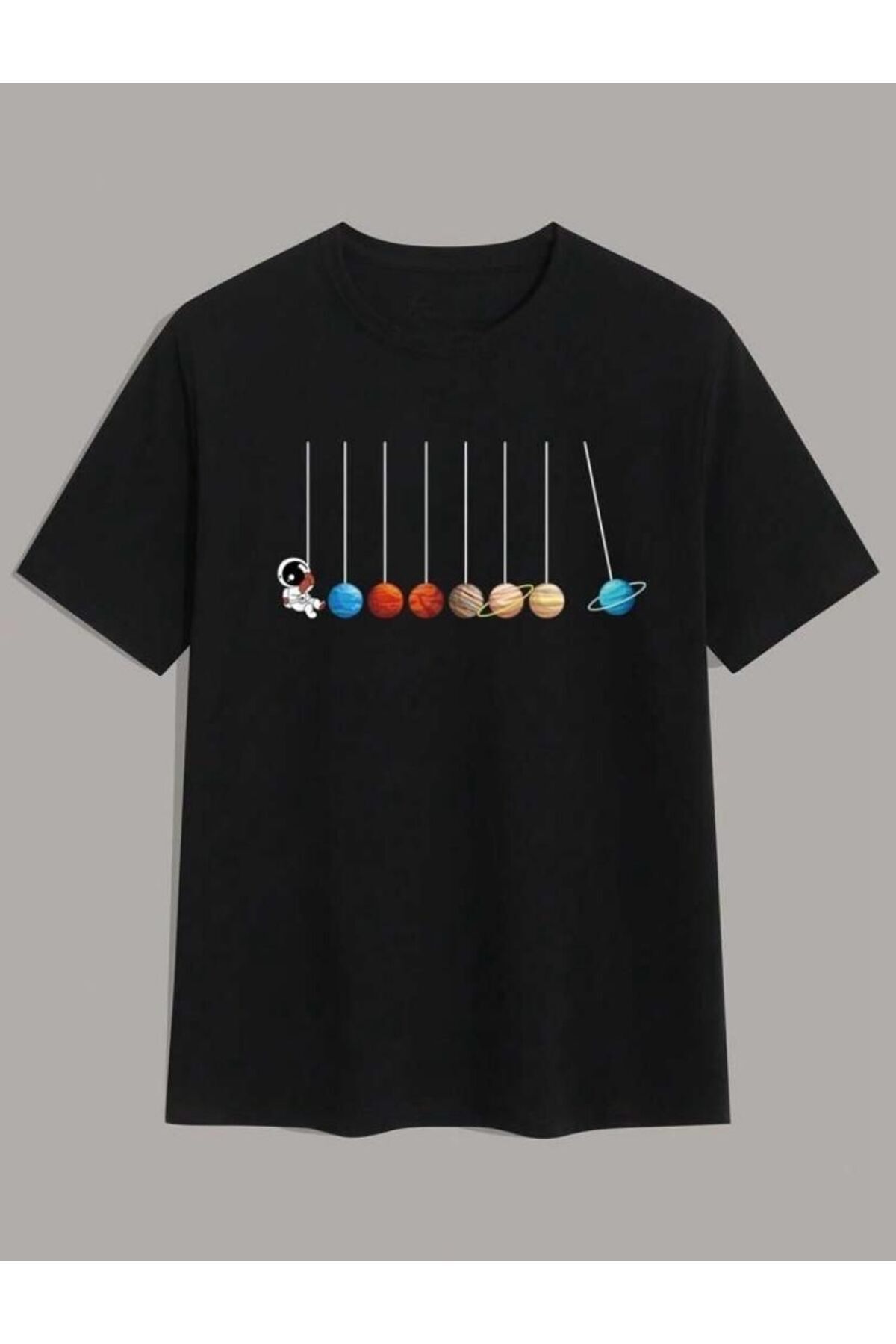 Hunors Sportswear & Company Astronot Baskılı Basic T-Shirt