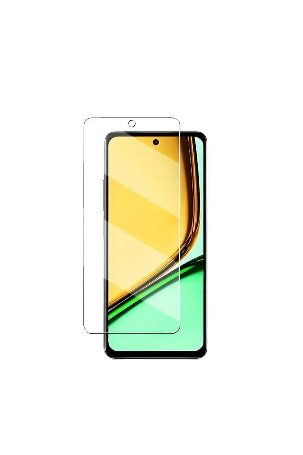 MSALIŞVERİŞ realme C65 Ekran Koruyucu Nano 9H 0.3mm Esnek Şeffaf