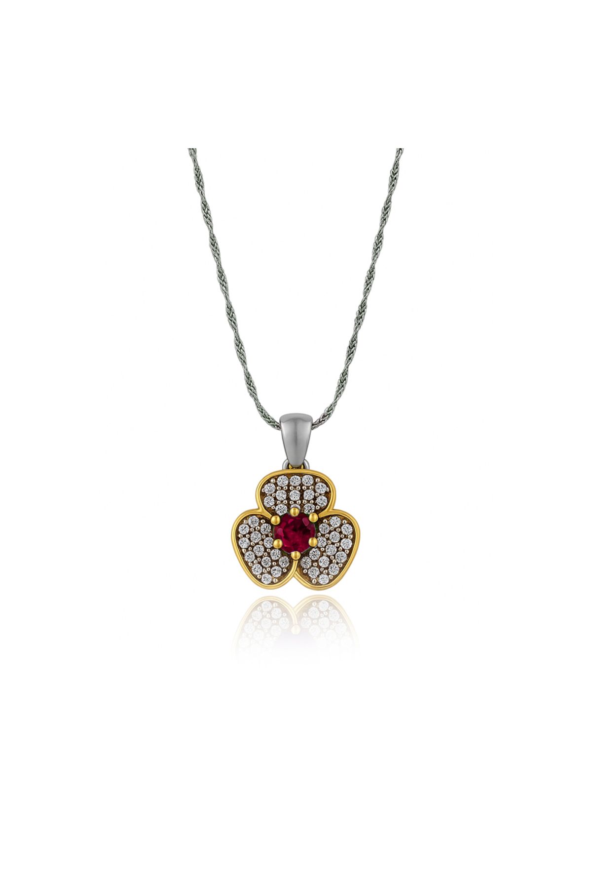 Silveranka 925 Ayar Gümüş Otantik Kolye