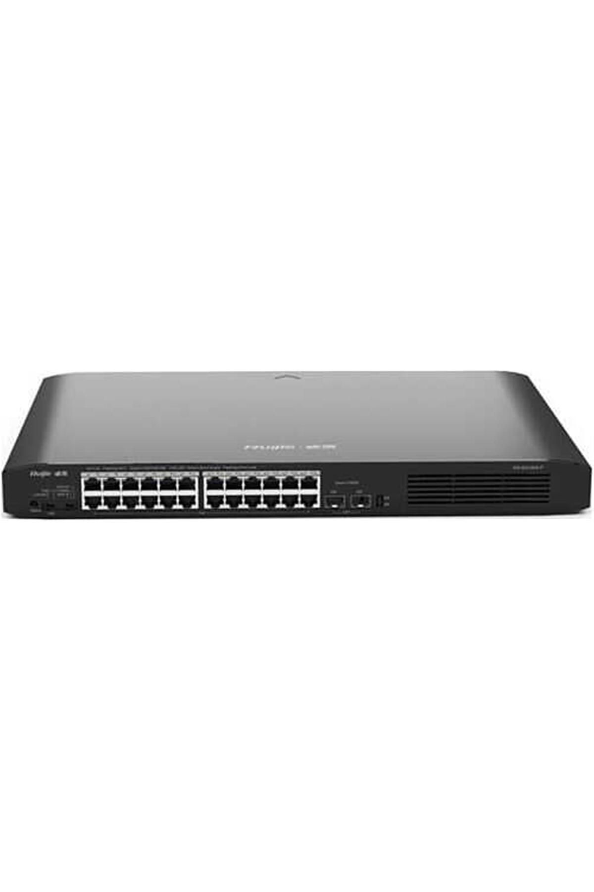 Vobotek Teknoloji Ruijie RG-NBS3100-24GT4SFP 24 x 10-100-1000 Base-T port,4xSFP 1000Base-X port